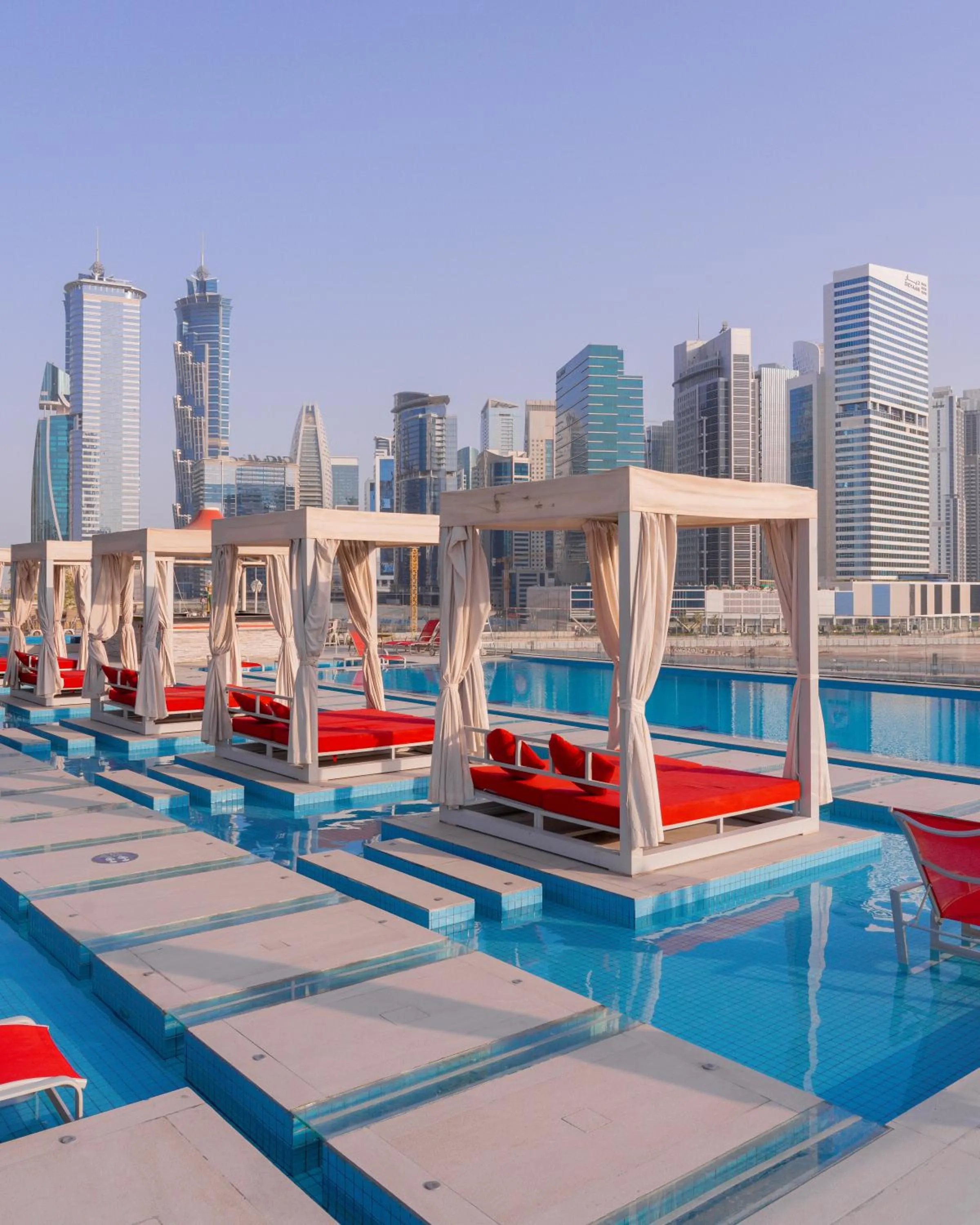 Swimming pool in Canal Central Hotel Business Bay