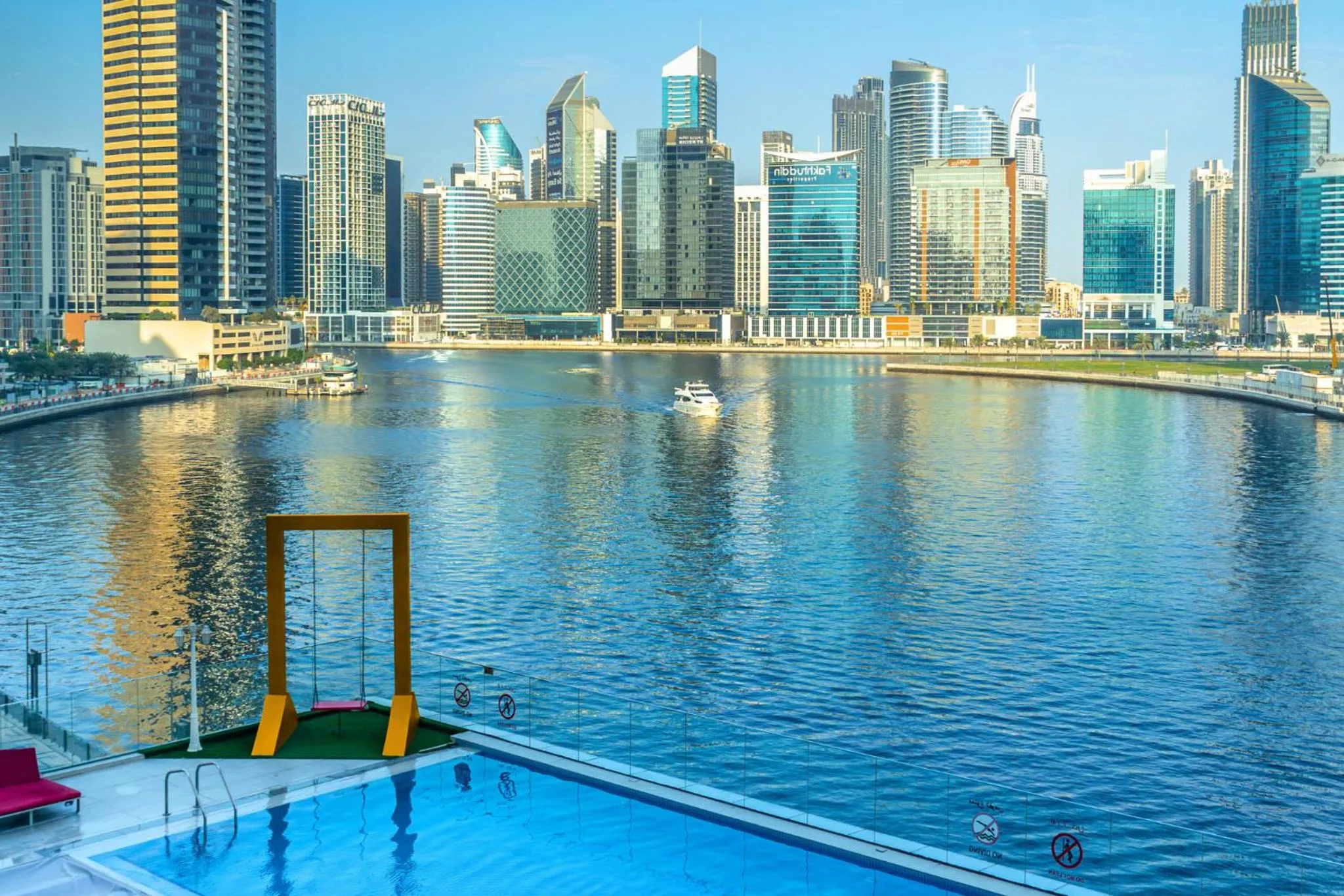 View (from property/room) in Canal Central Hotel Business Bay