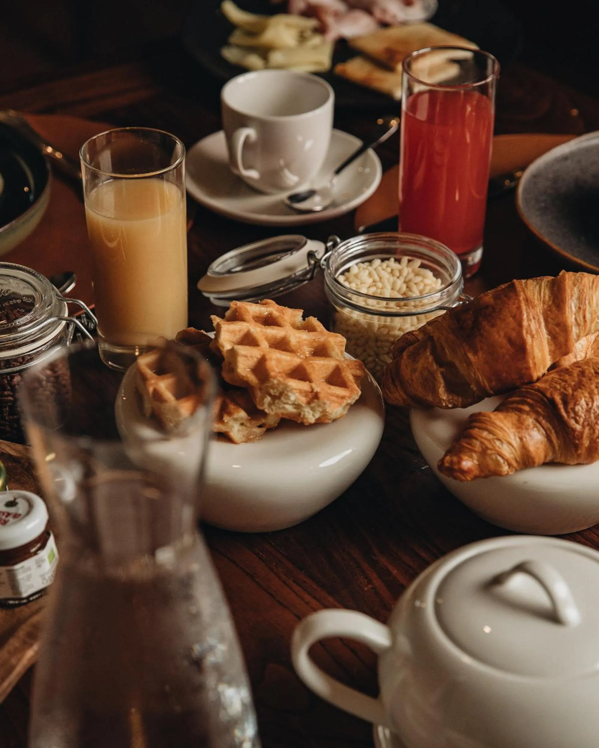 Breakfast in Castello di Limatola