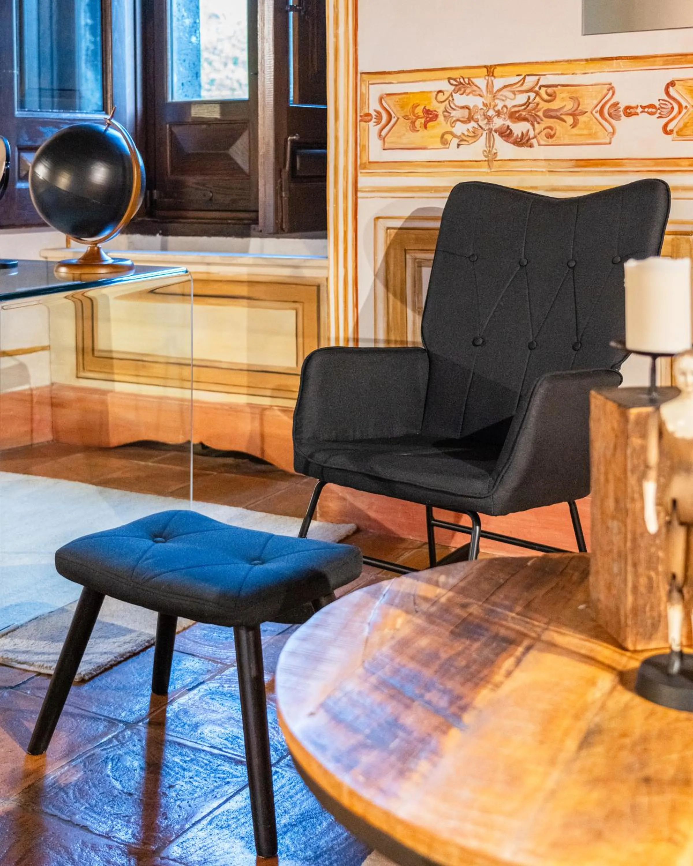 Decorative detail in Castello di Limatola