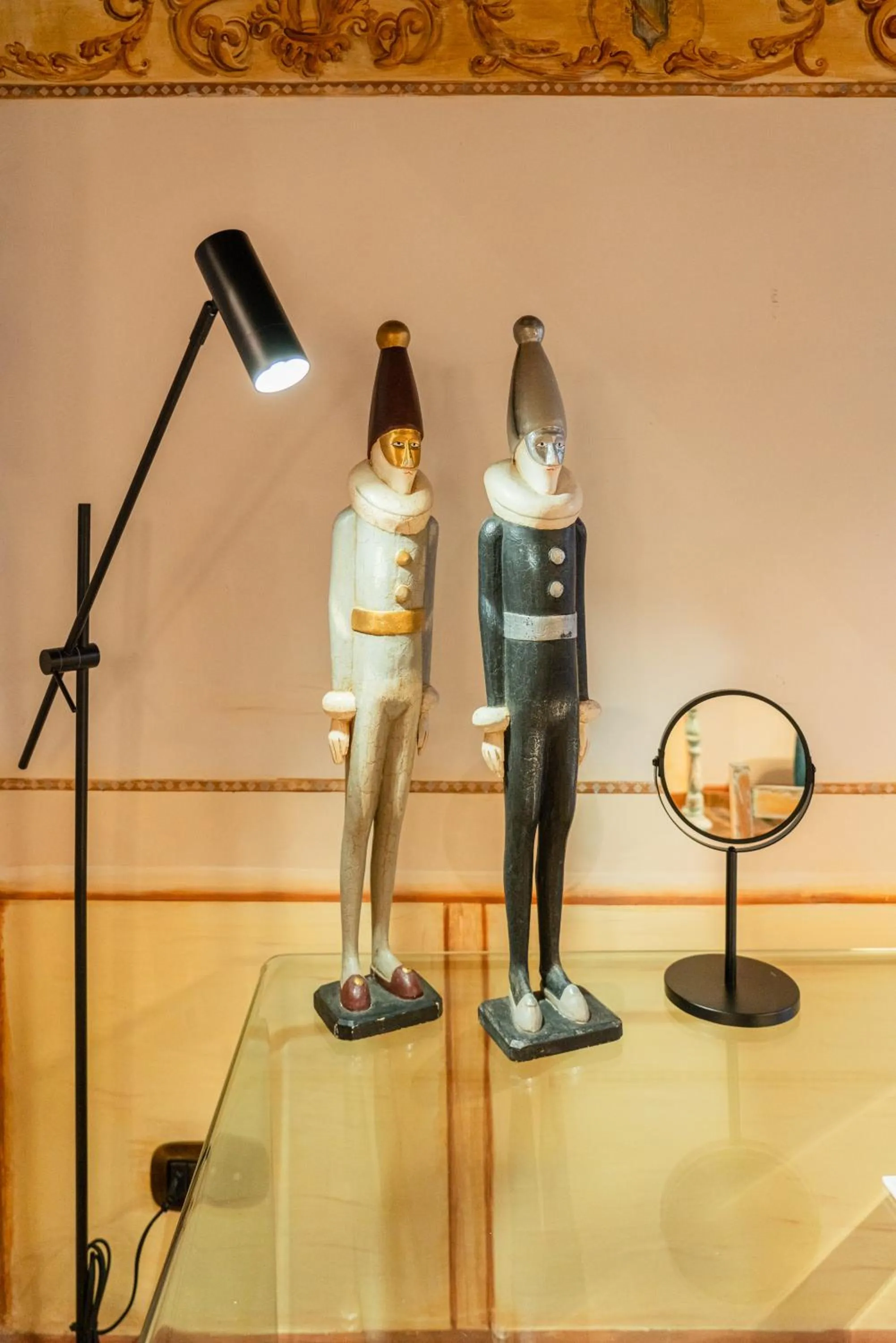 Decorative detail in Castello di Limatola