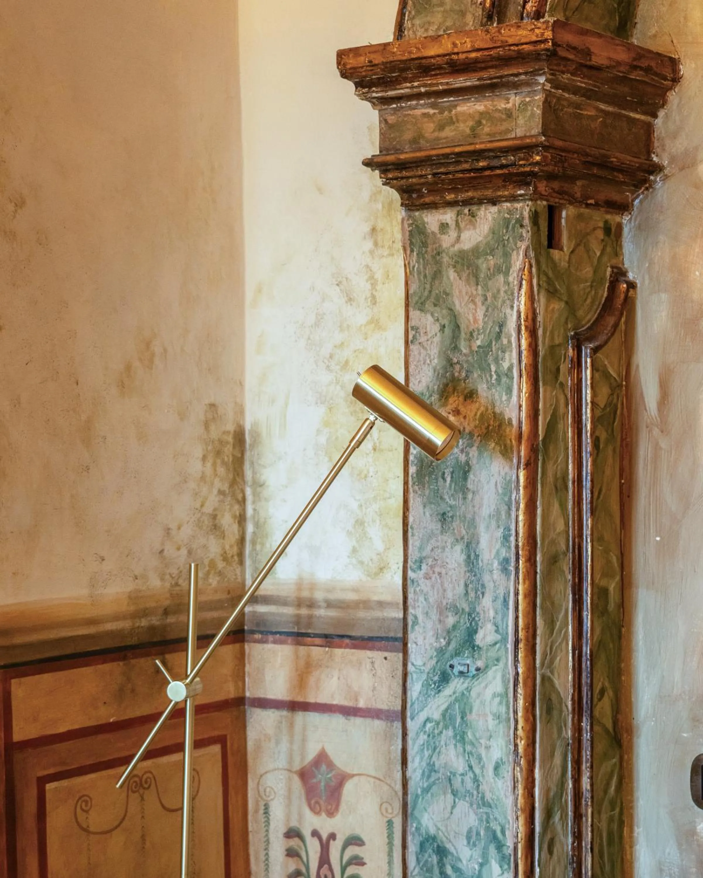 Decorative detail in Castello di Limatola