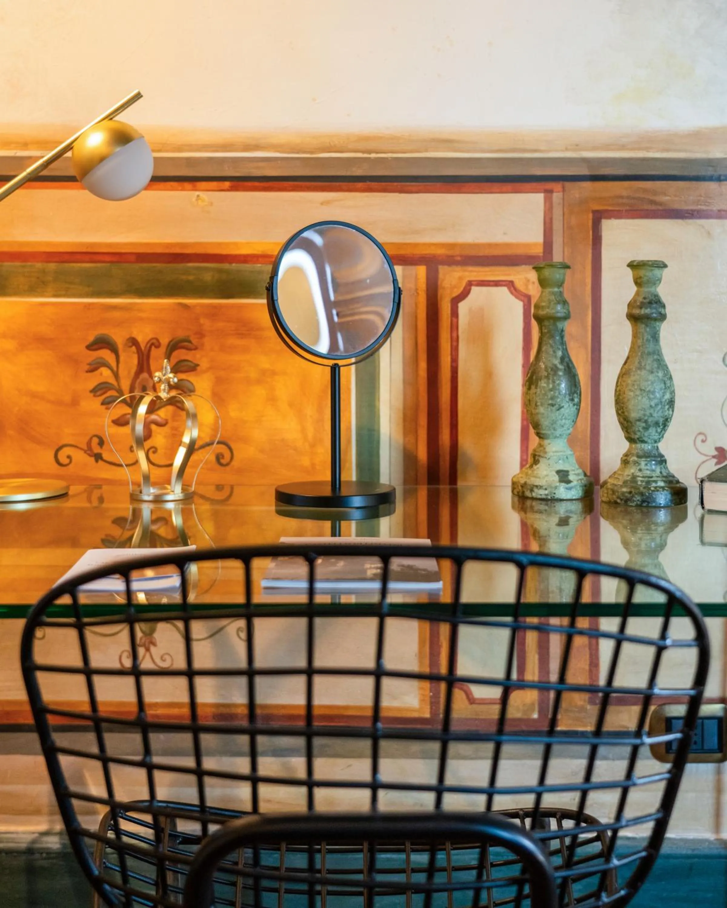 Decorative detail in Castello di Limatola