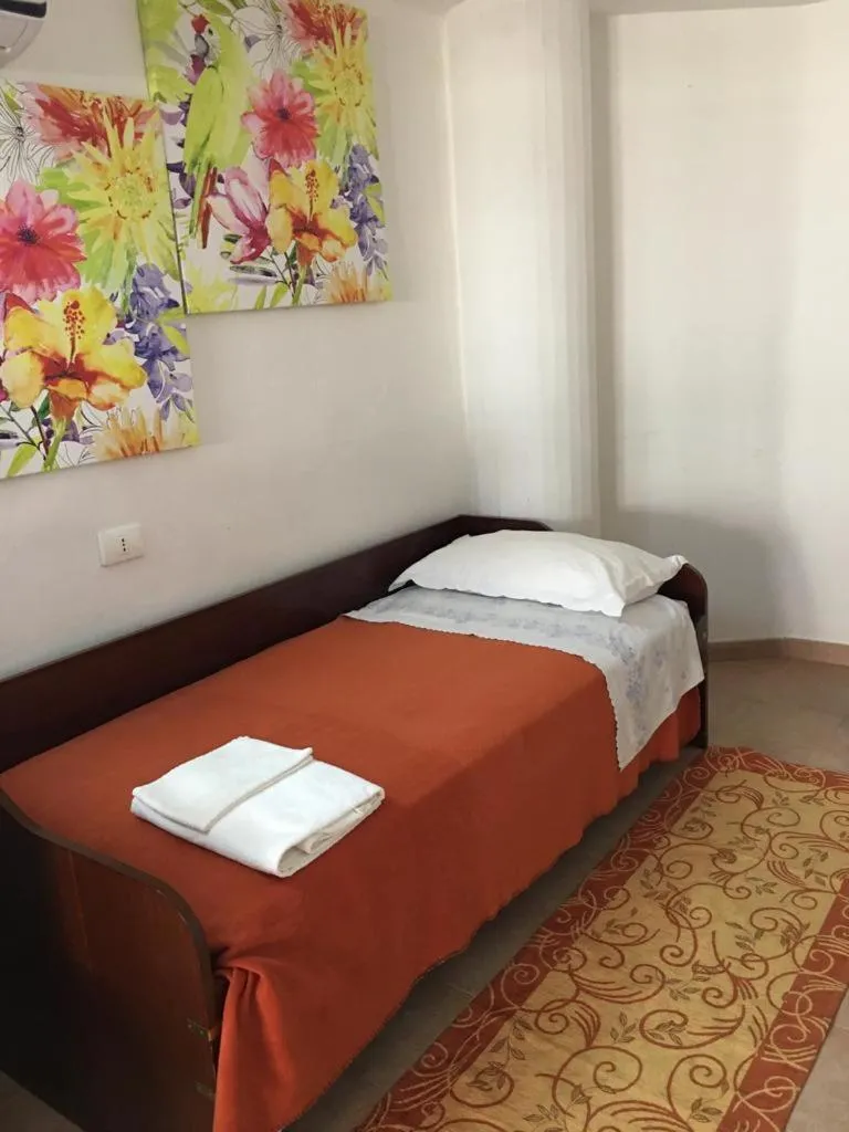 Bed in La tua casa a Matera