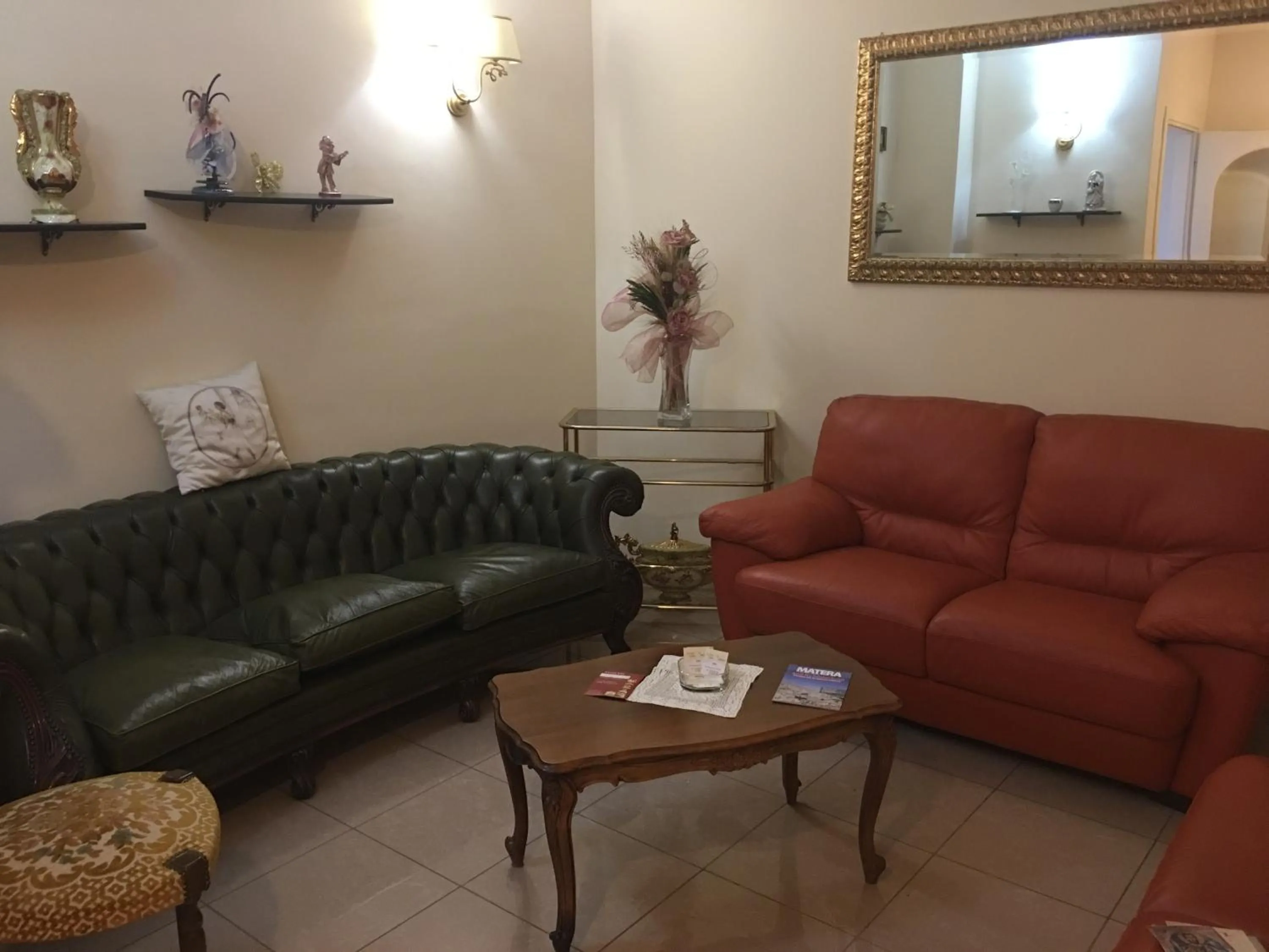 Seating area in La tua casa a Matera