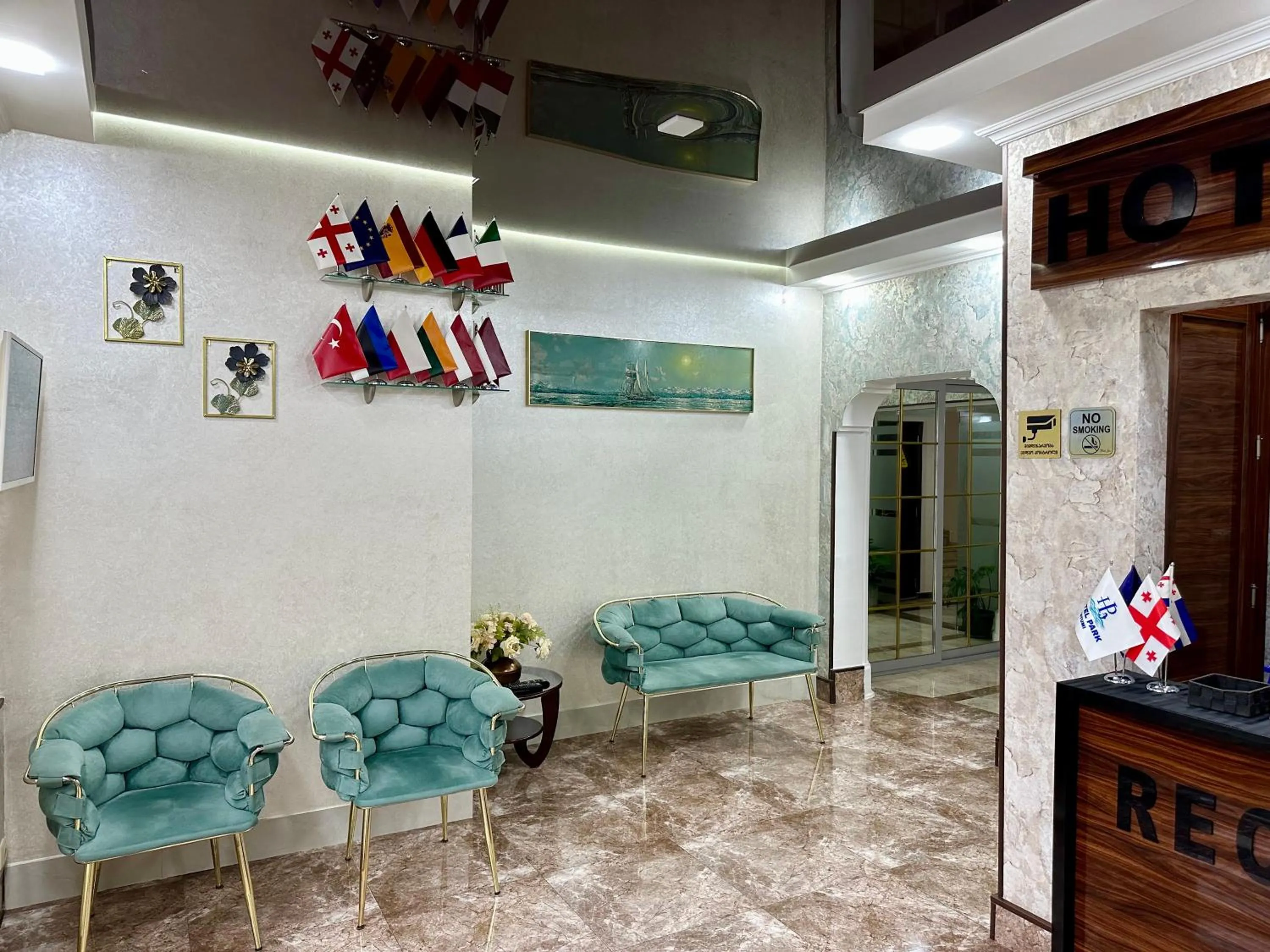 Living room in Hotel Park