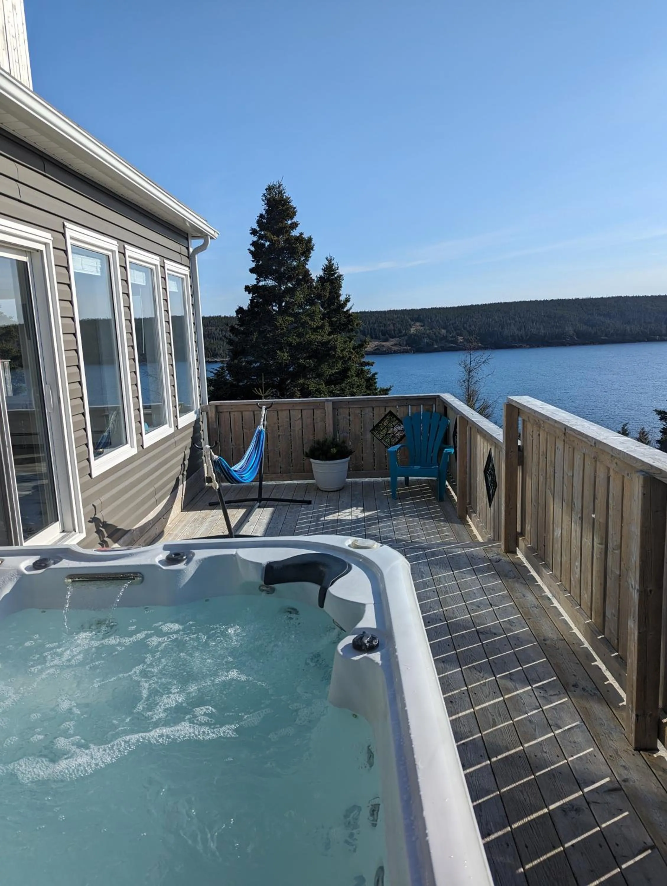 Patio in Whale House Guest House