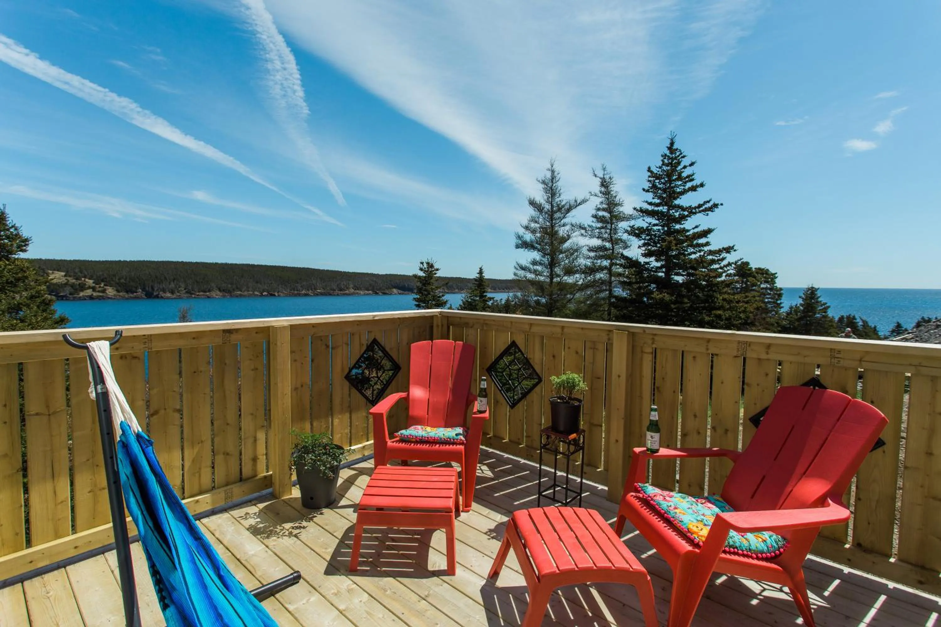 Patio in Whale House Guest House