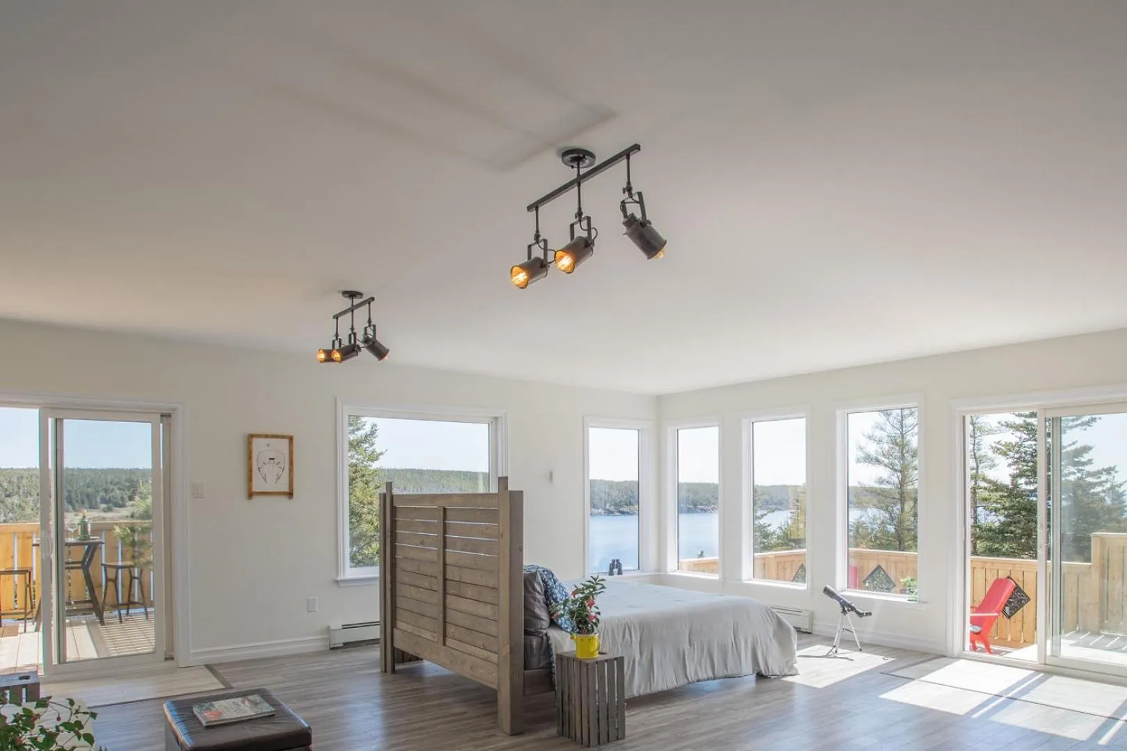 Bed in Whale House Guest House