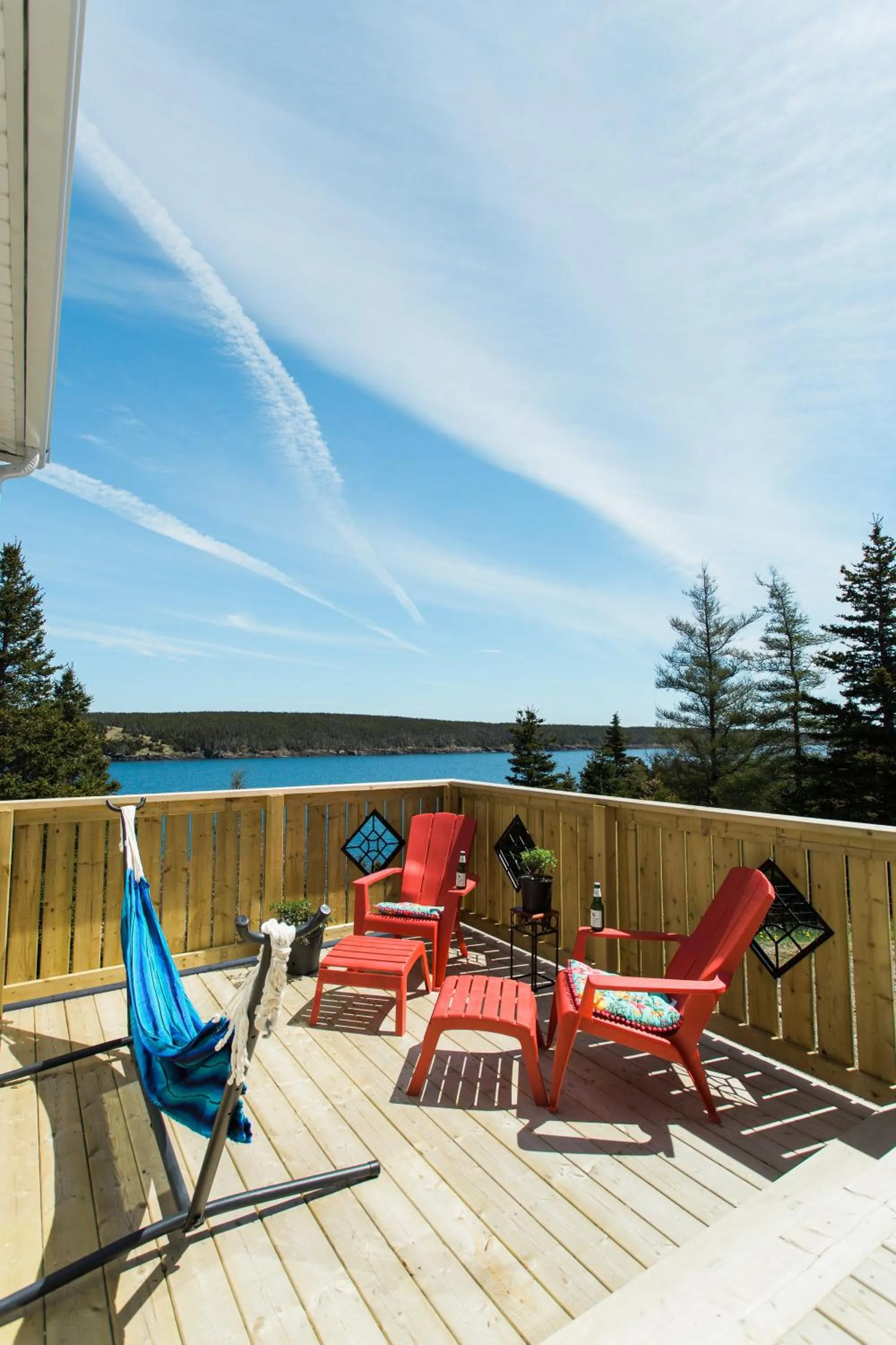 Patio in Whale House Guest House