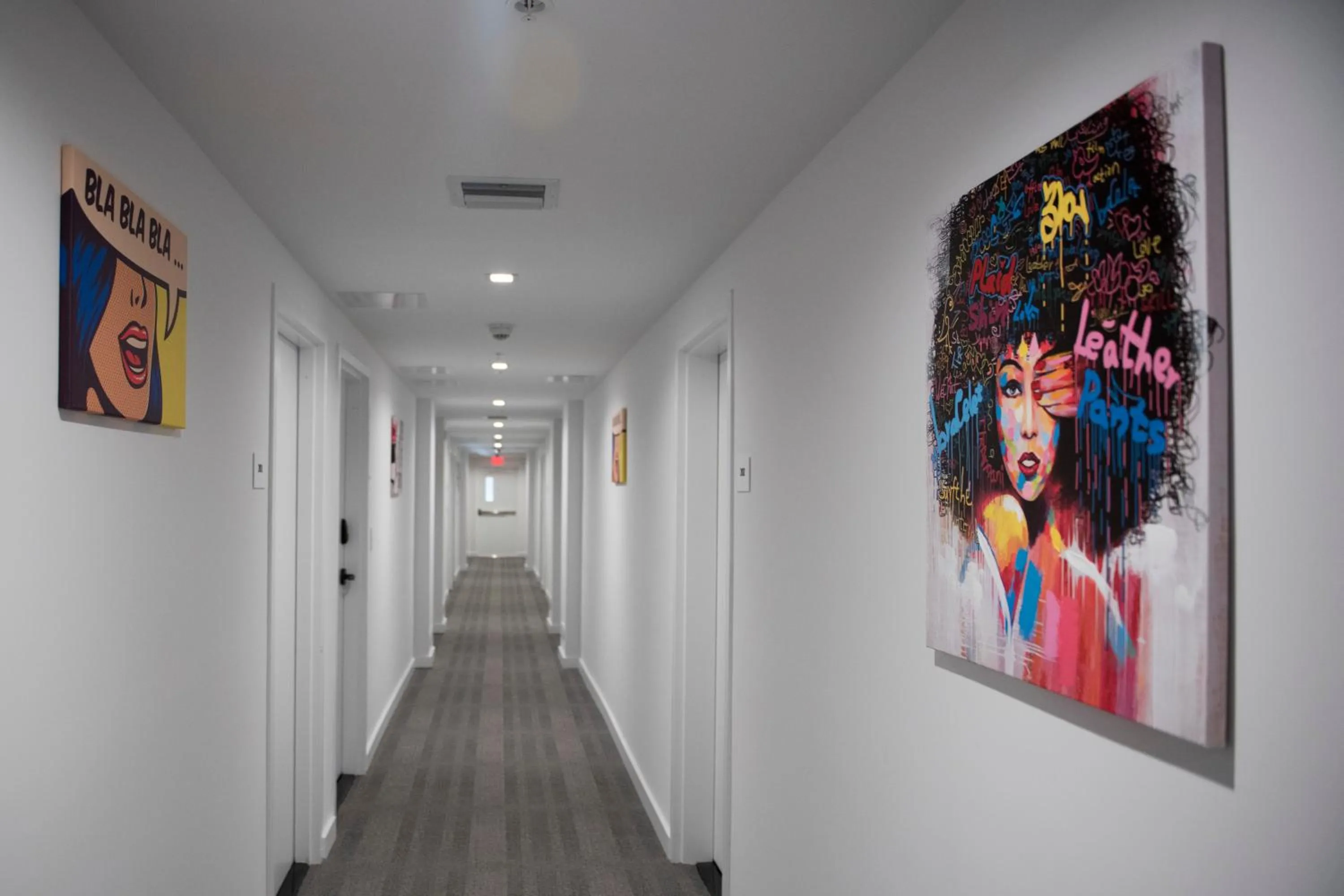 Property building in 12th & Ocean Suites by LuxUrban