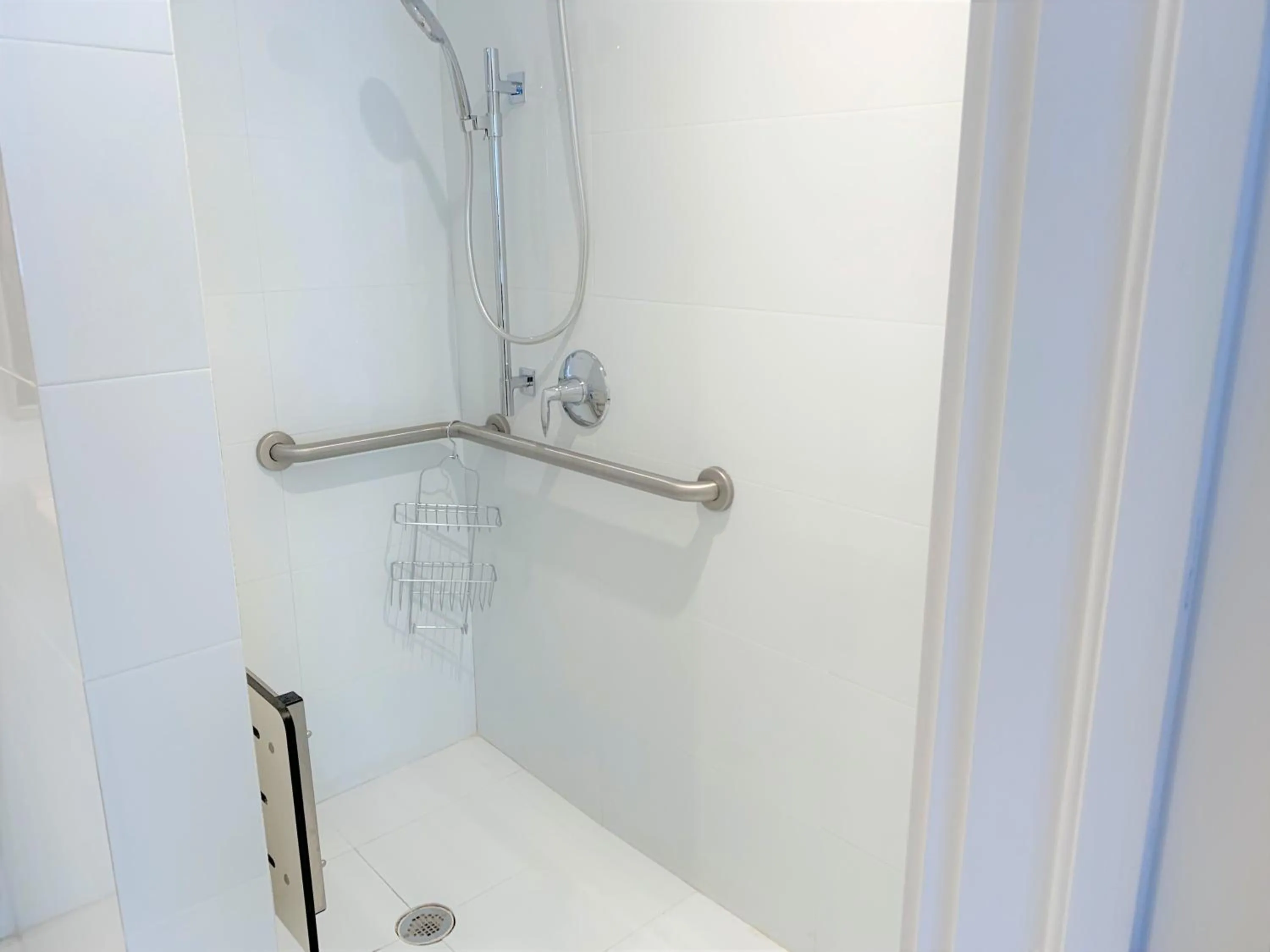 Bathroom in 12th & Ocean Suites by LuxUrban