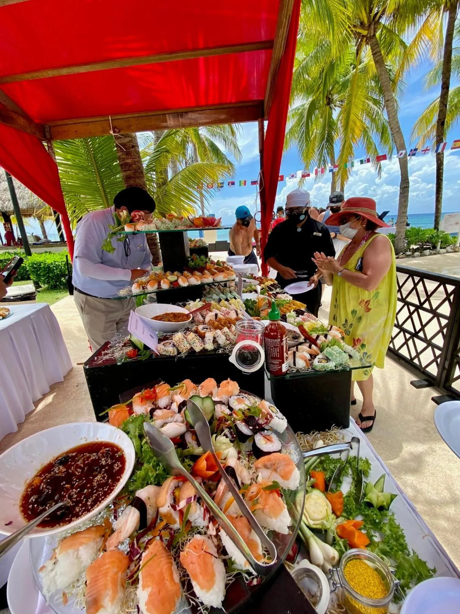 Food close-up in Allegro Cozumel All-Inclusive