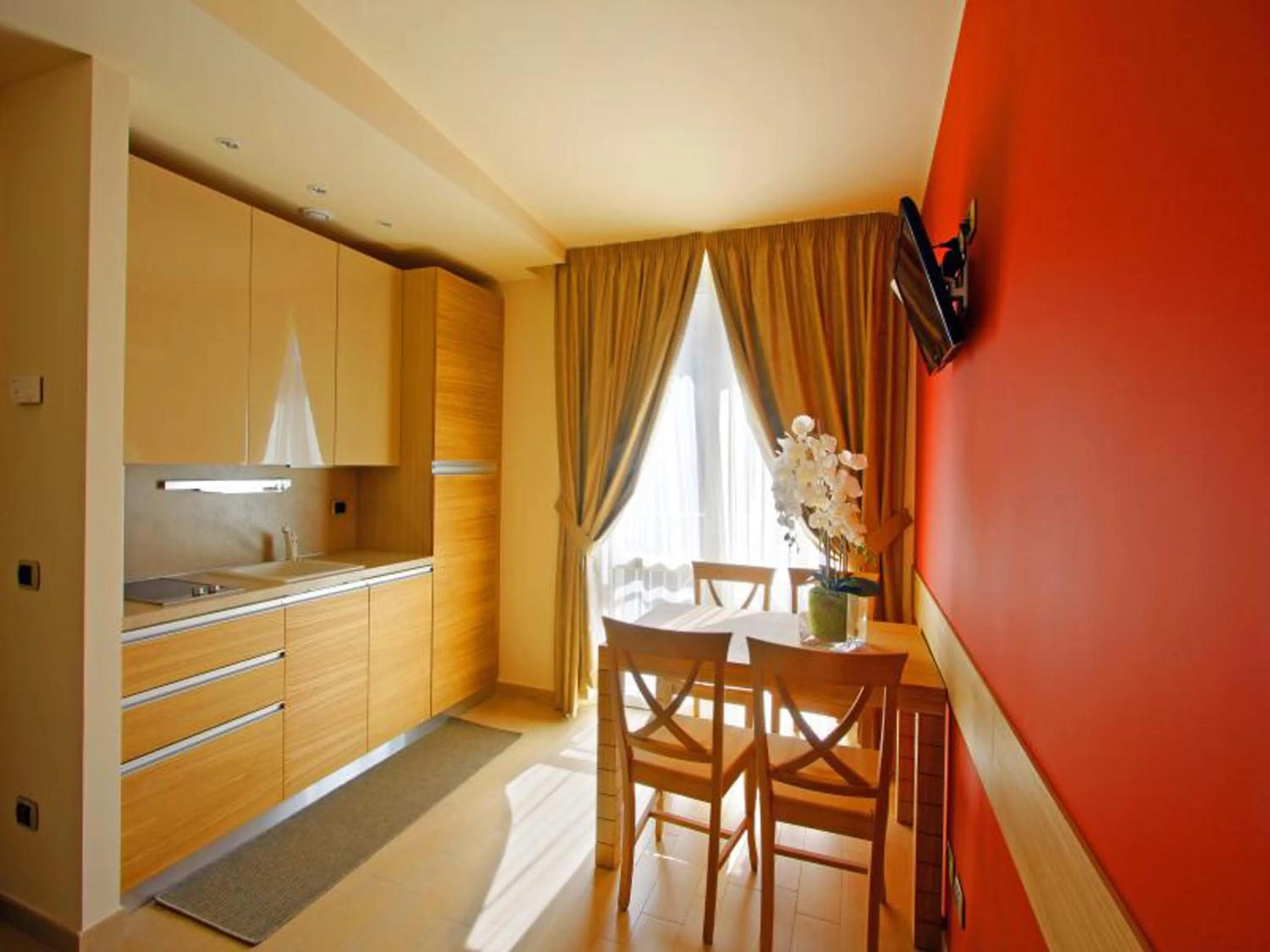 Kitchen or kitchenette in Relais Concorde