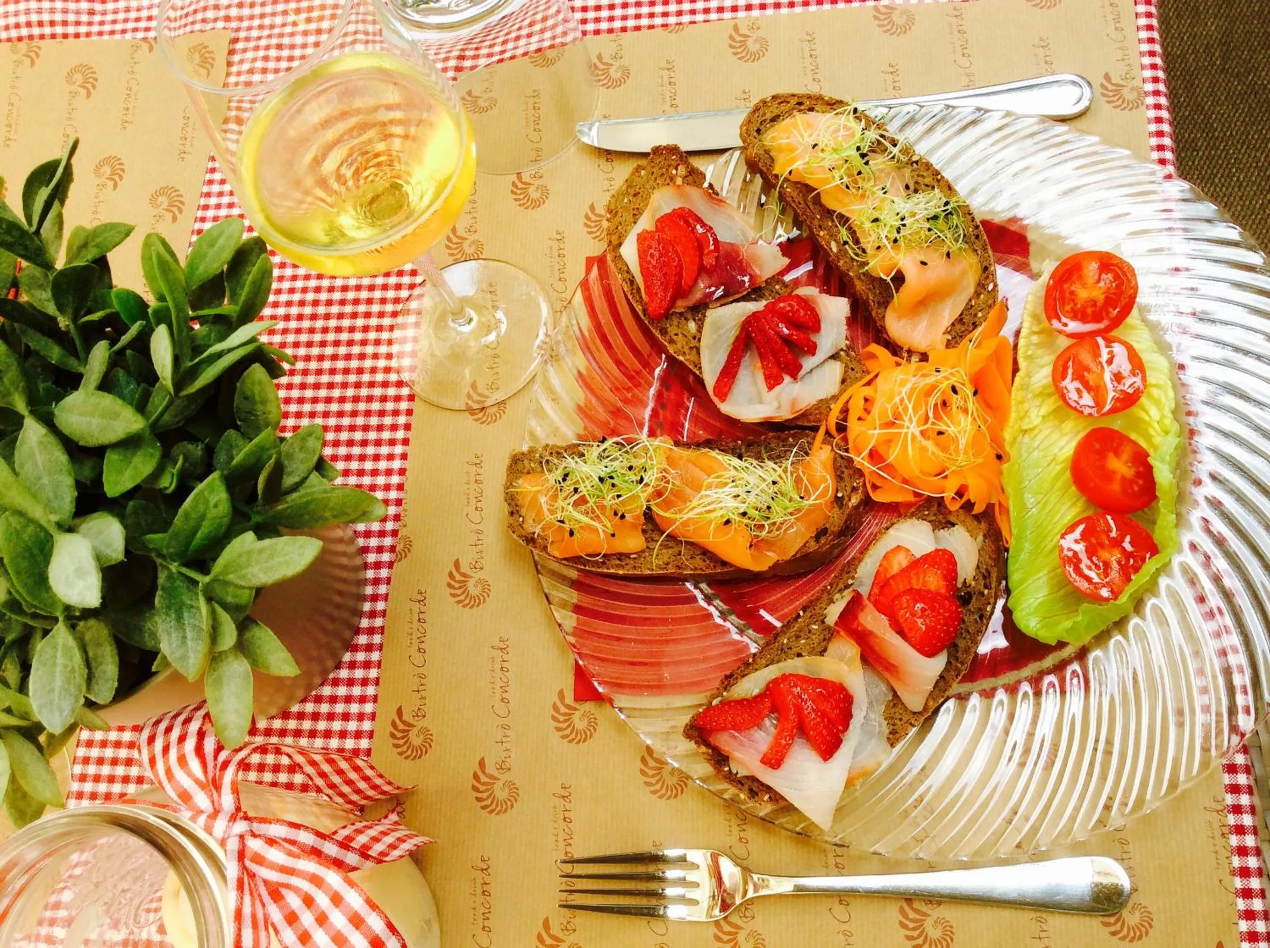 Food close-up in Relais Concorde
