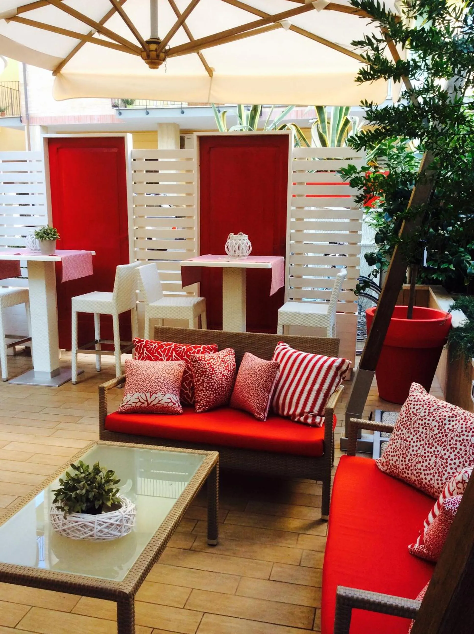 Garden in Relais Concorde