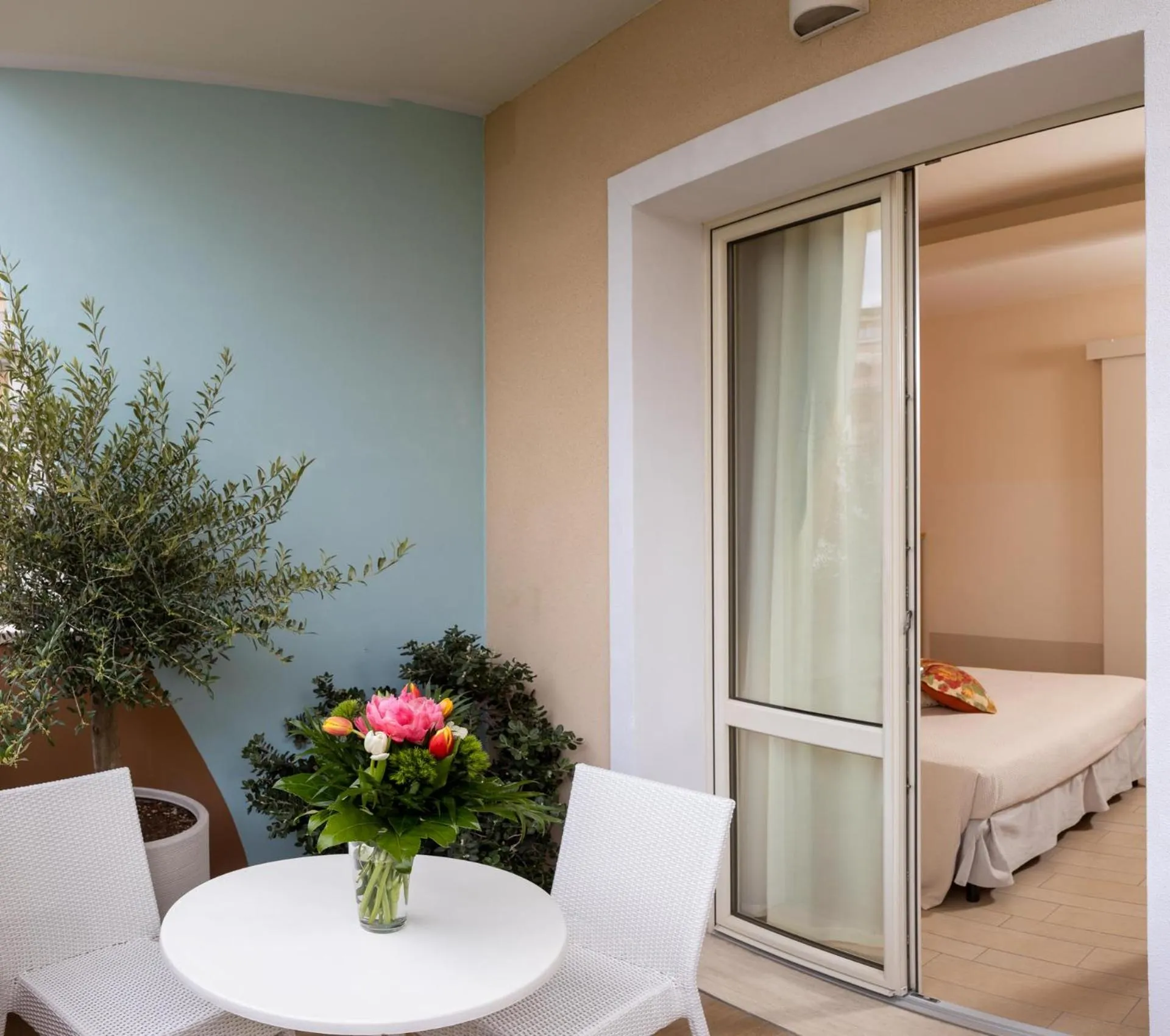 Bed in Relais Concorde