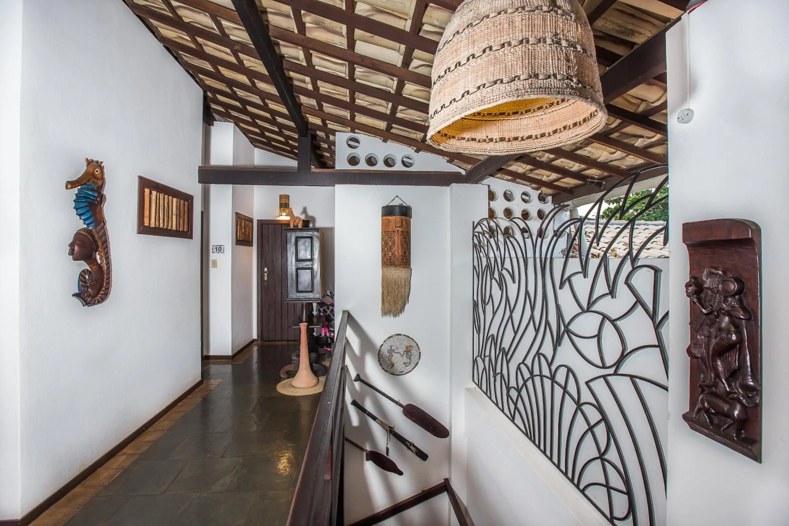 Decorative detail in Pousada Ogum Marinho