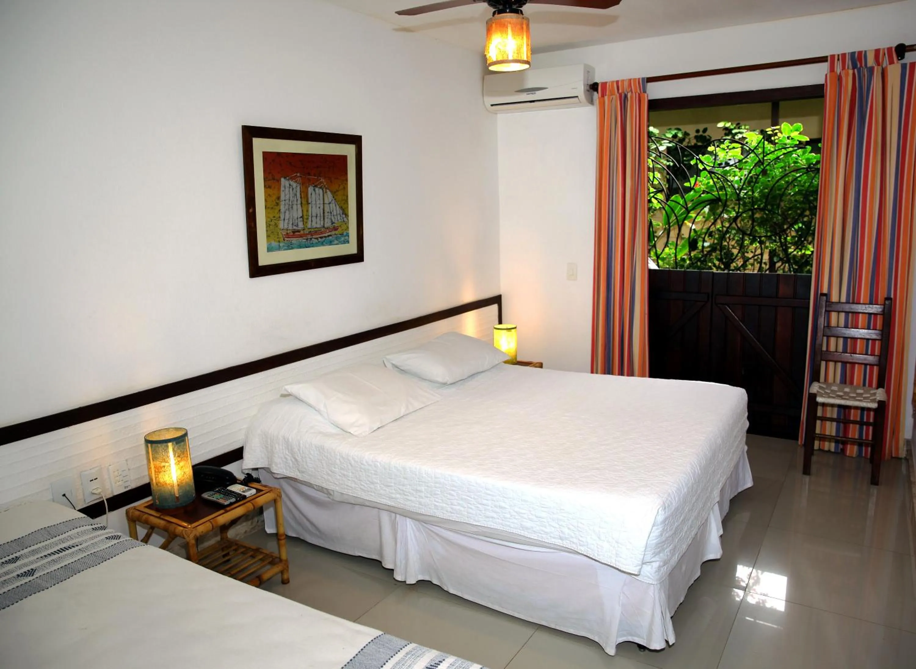 Bed in Pousada Ogum Marinho