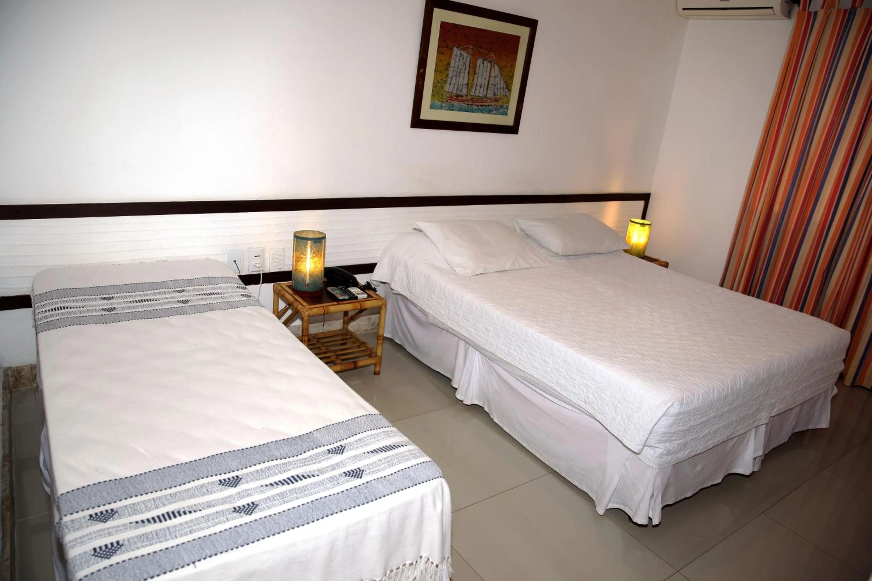 Bed in Pousada Ogum Marinho