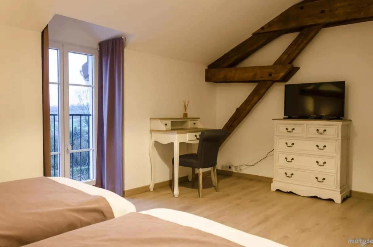 Bed in Villa La Maternite