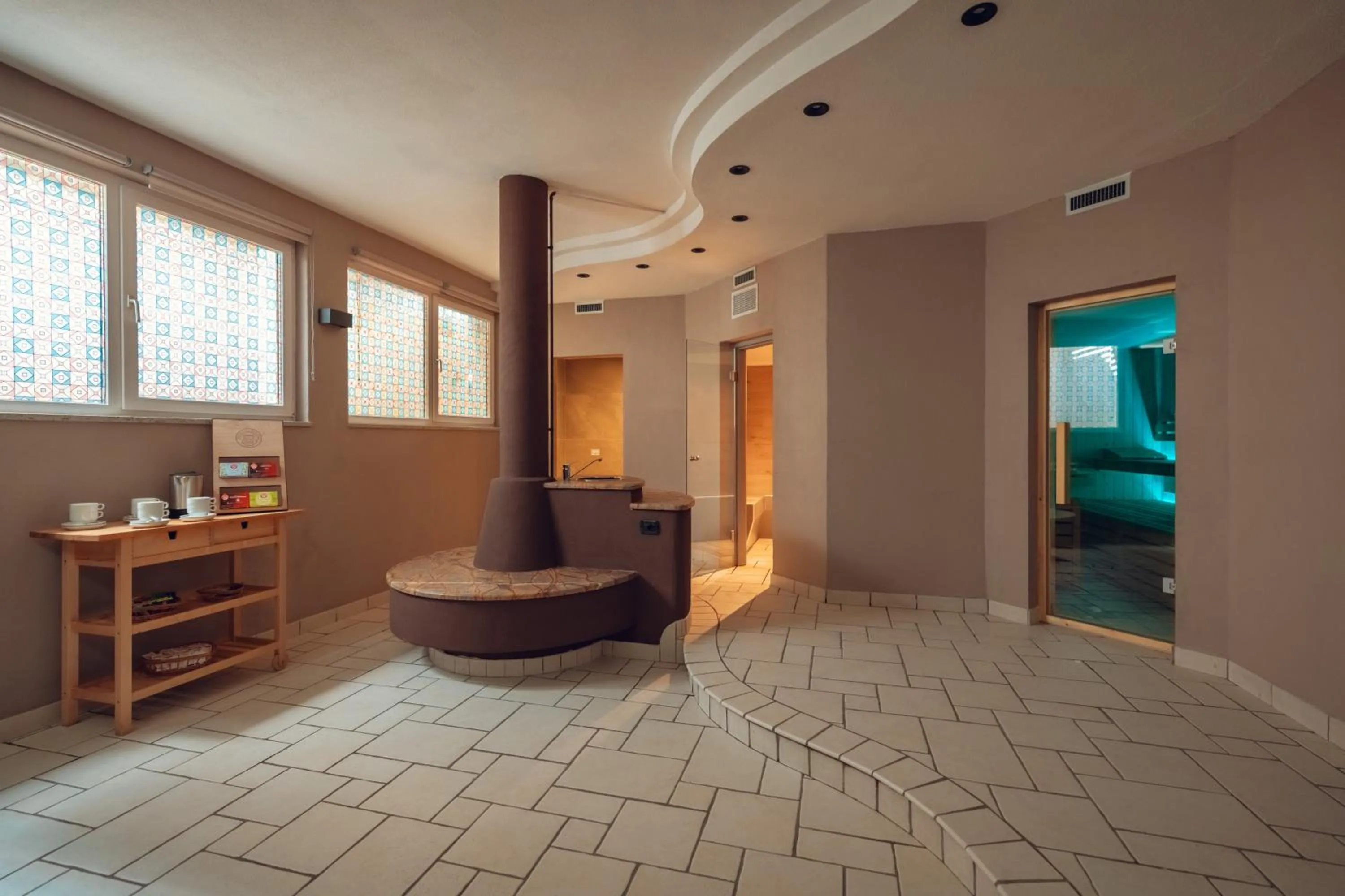 Sauna in Aparthotel Princess