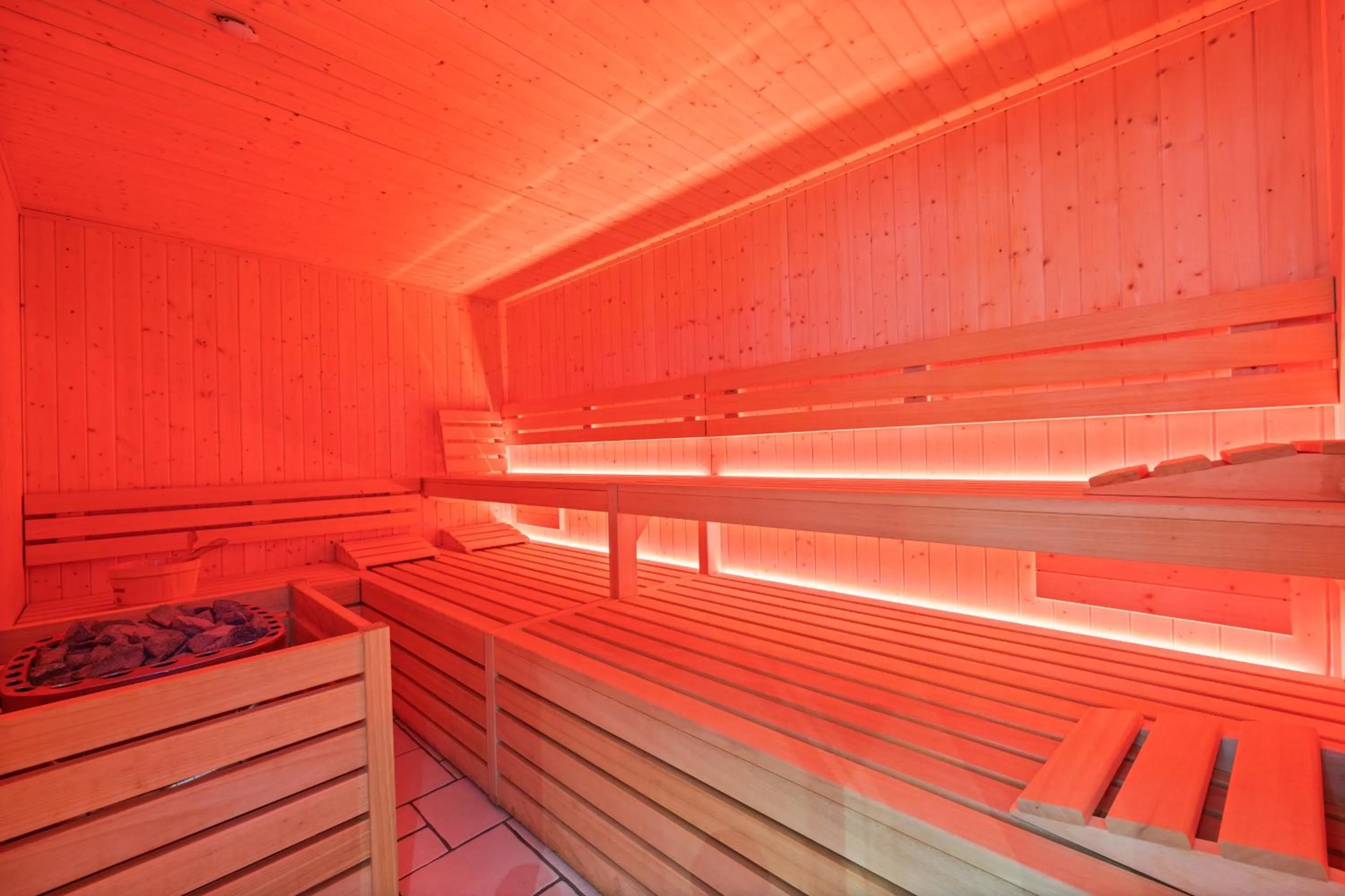 Sauna in Aparthotel Princess