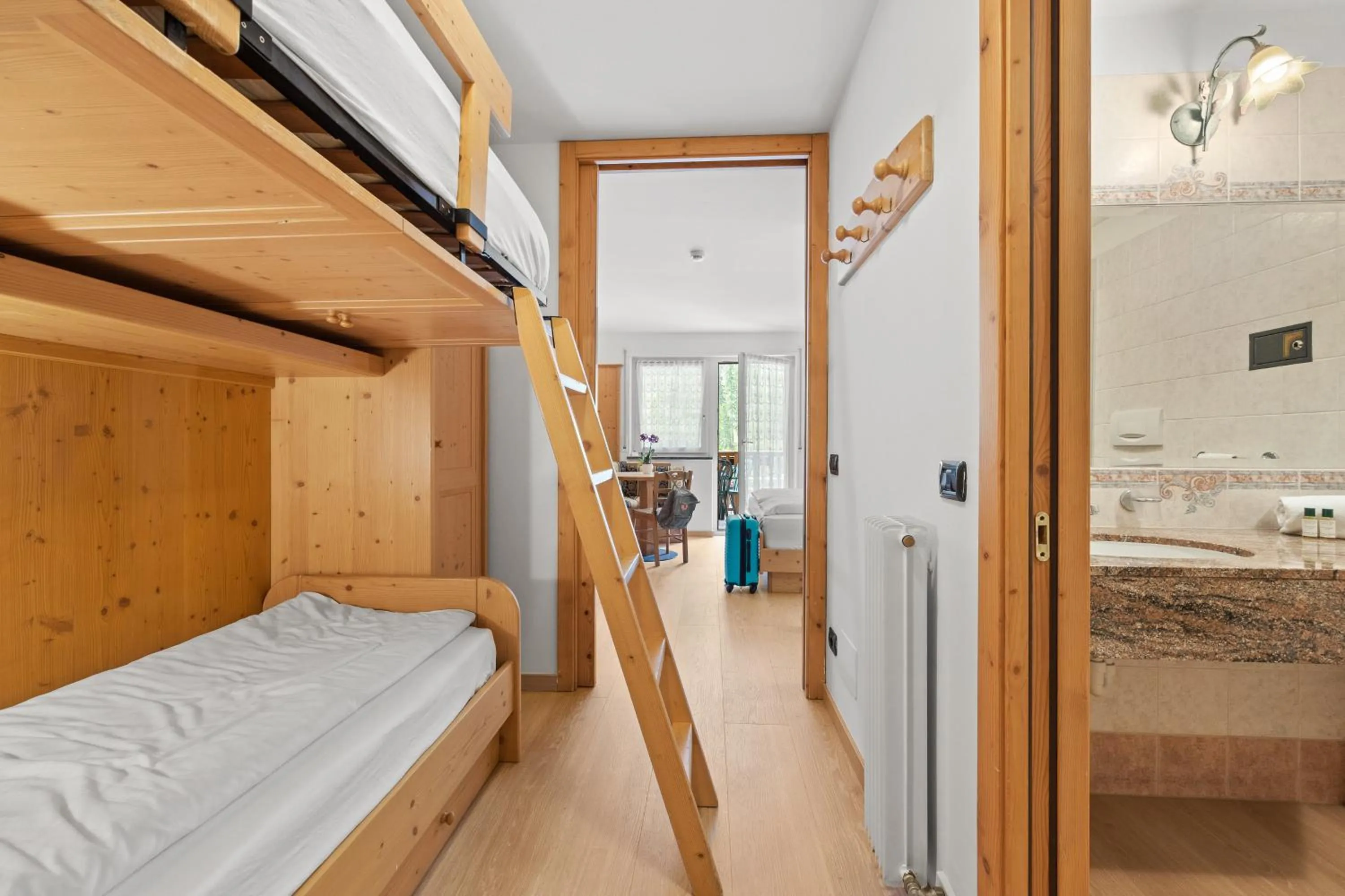 Bed in Aparthotel Princess