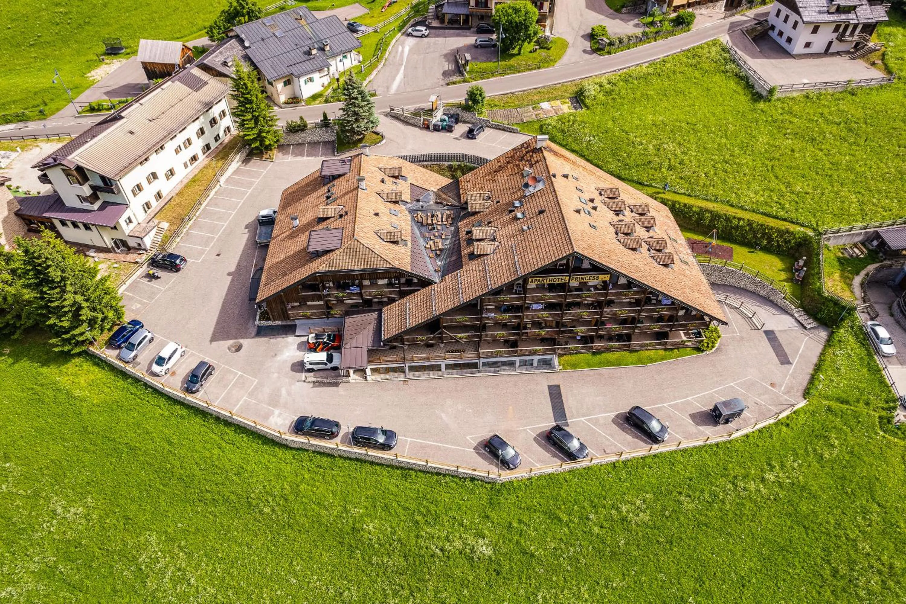 Property building in Aparthotel Princess