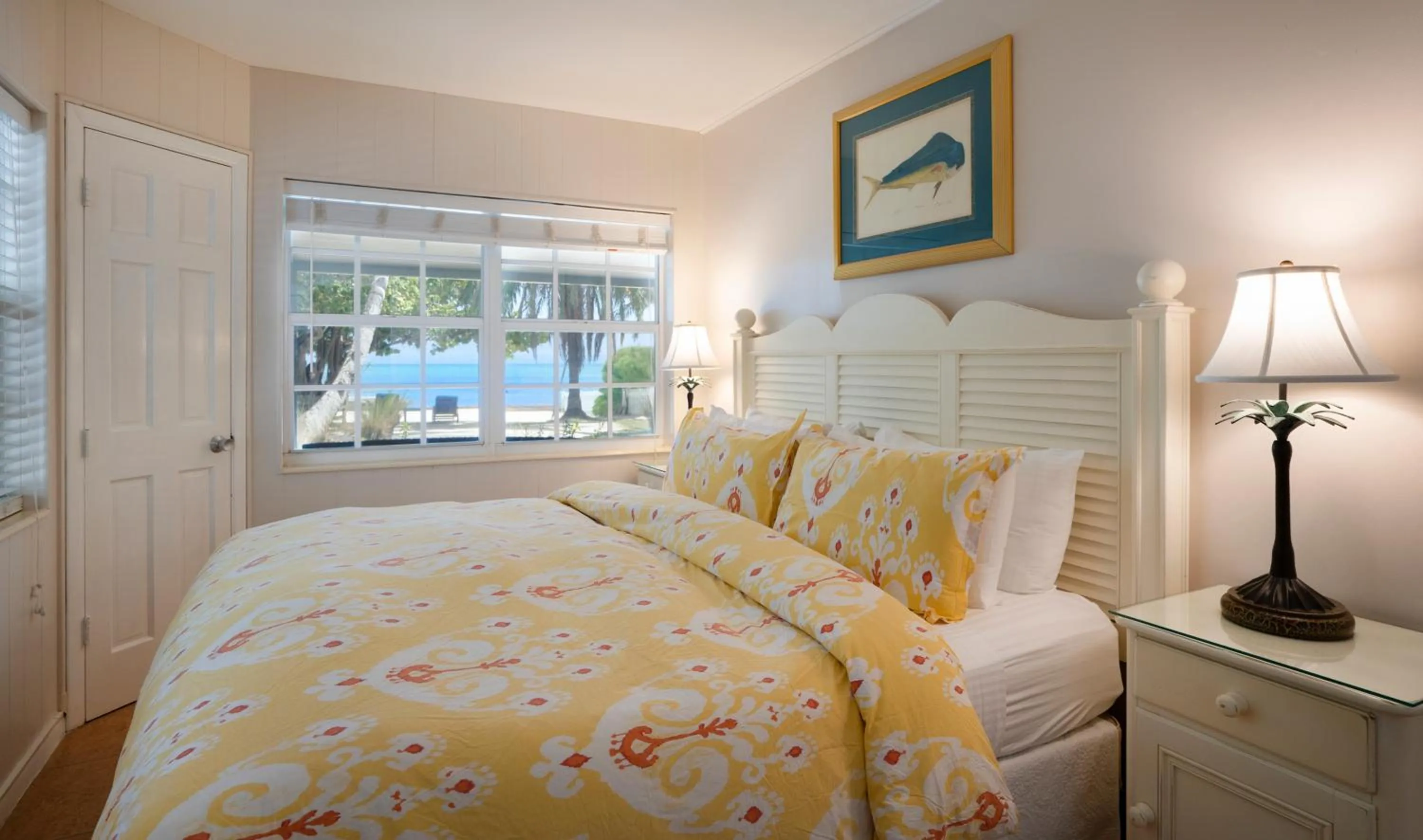 Bed in Pines & Palms Resort