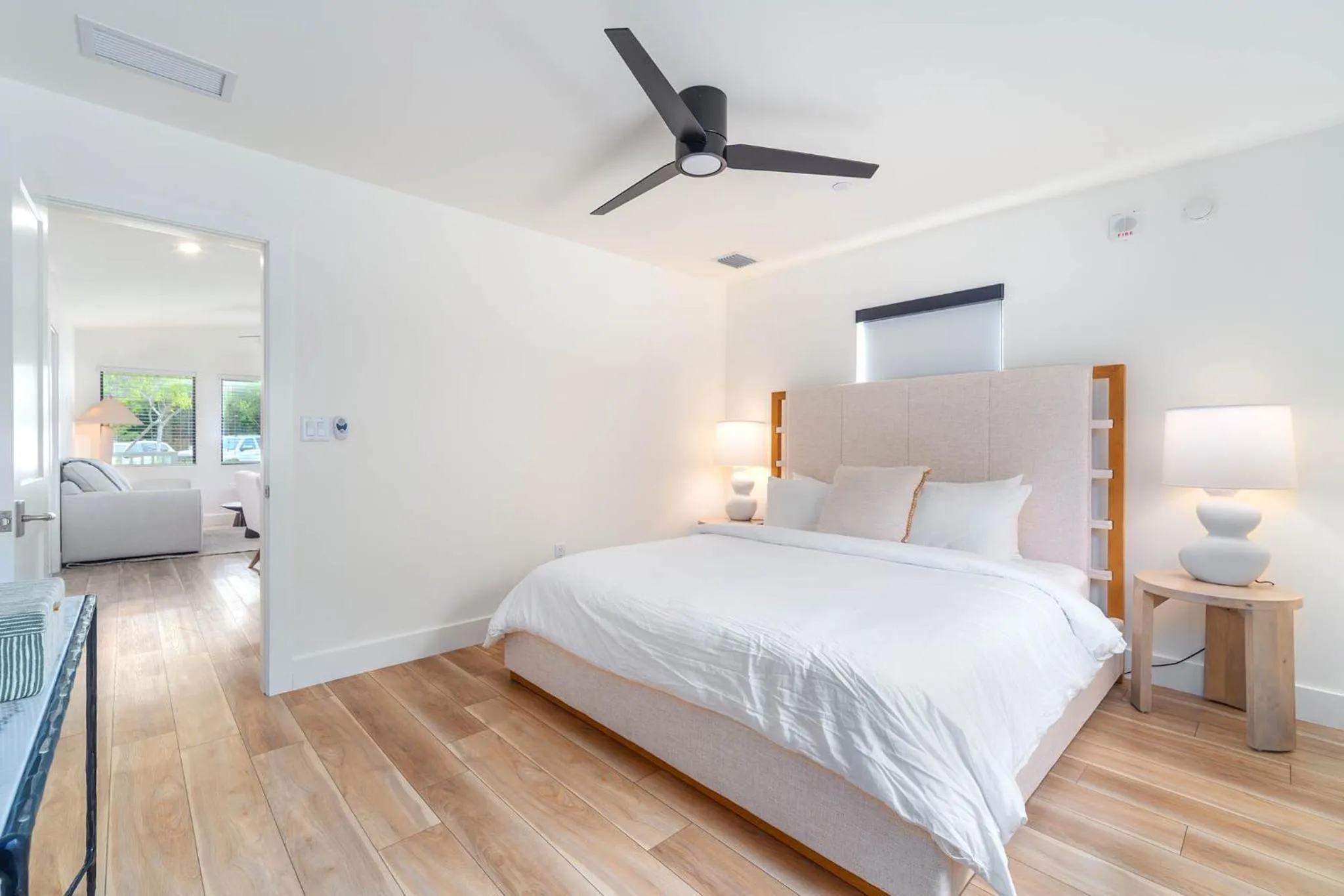 Bed in Pines & Palms Resort