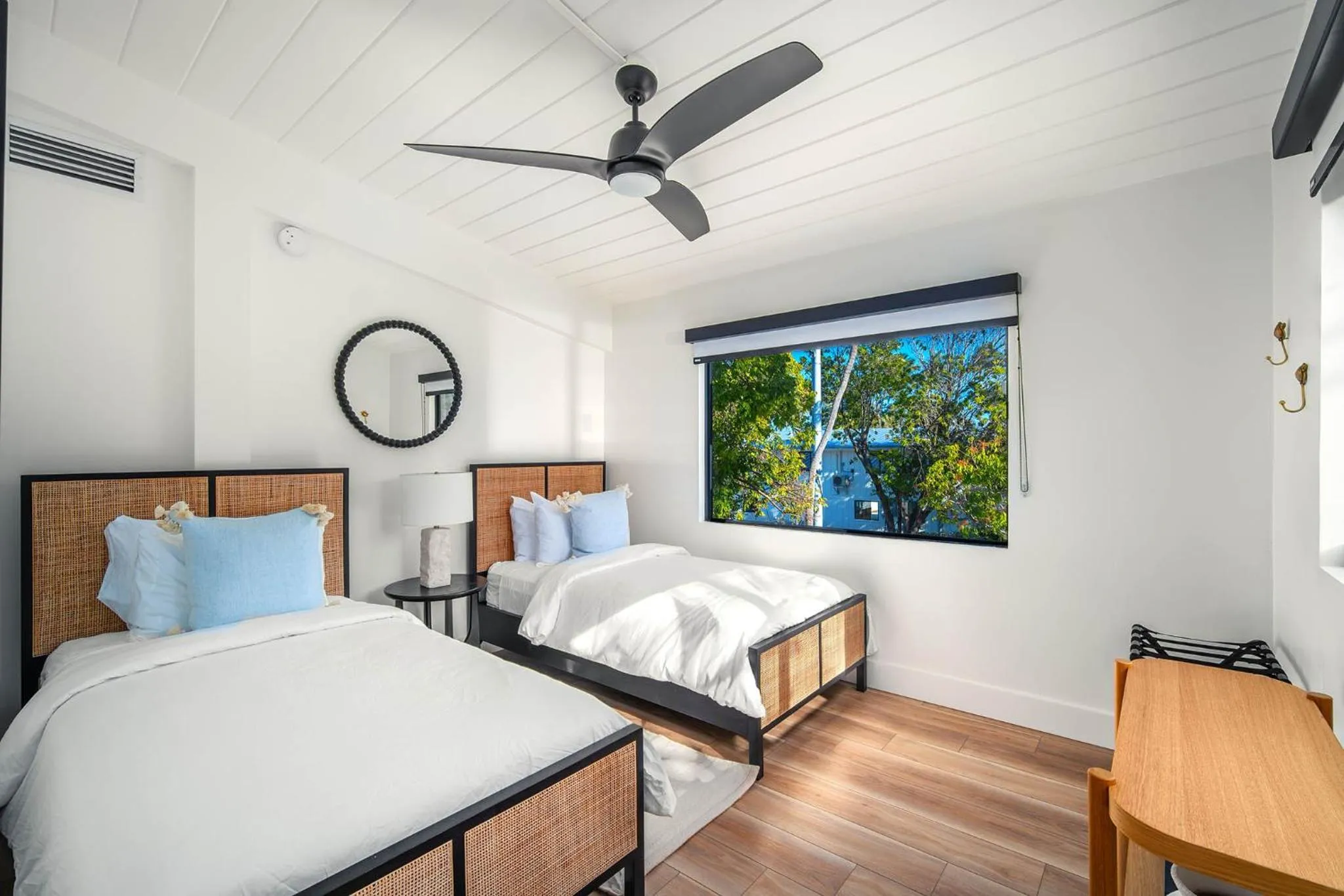 Bed in Pines & Palms Resort