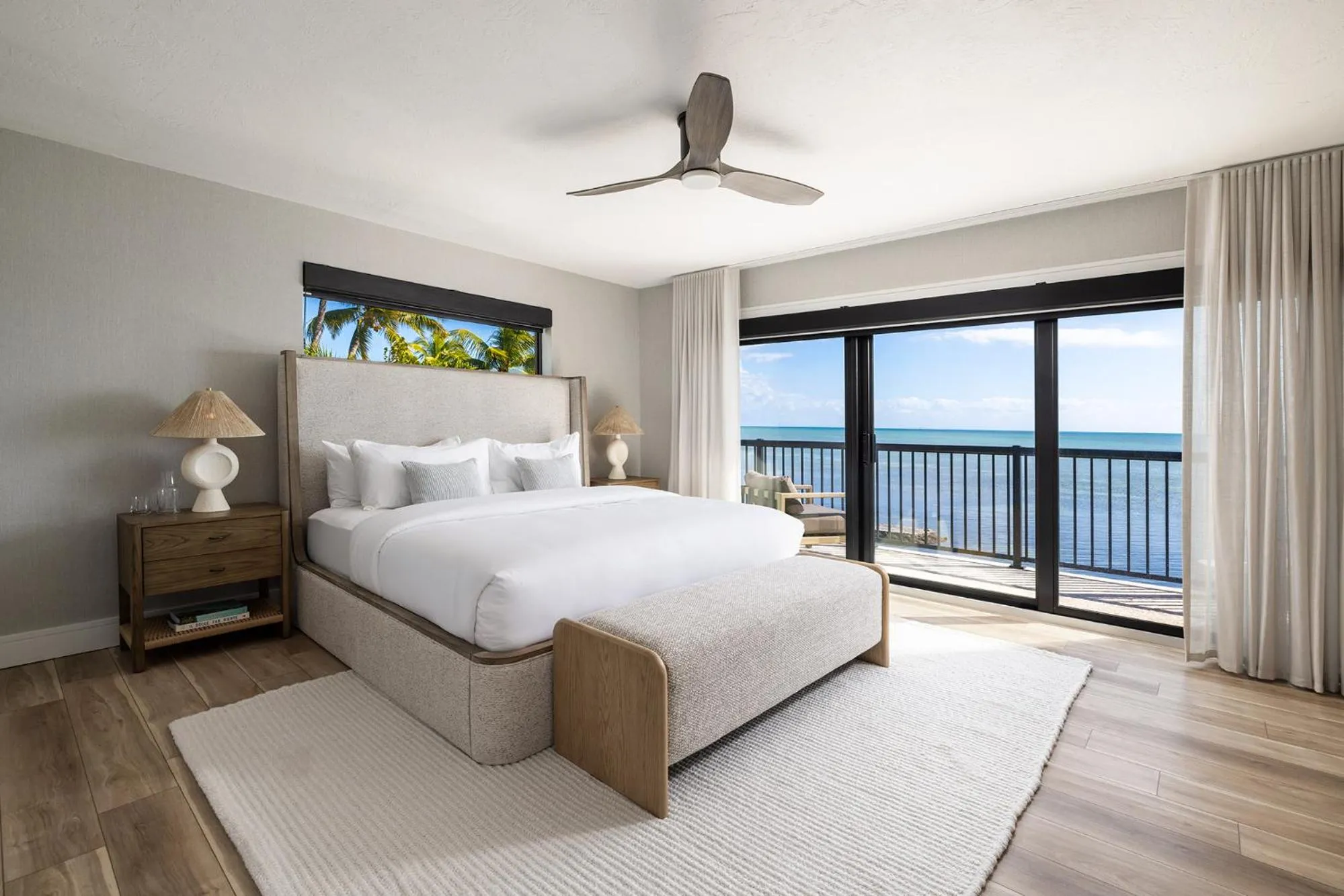 Bed in Pines & Palms Resort