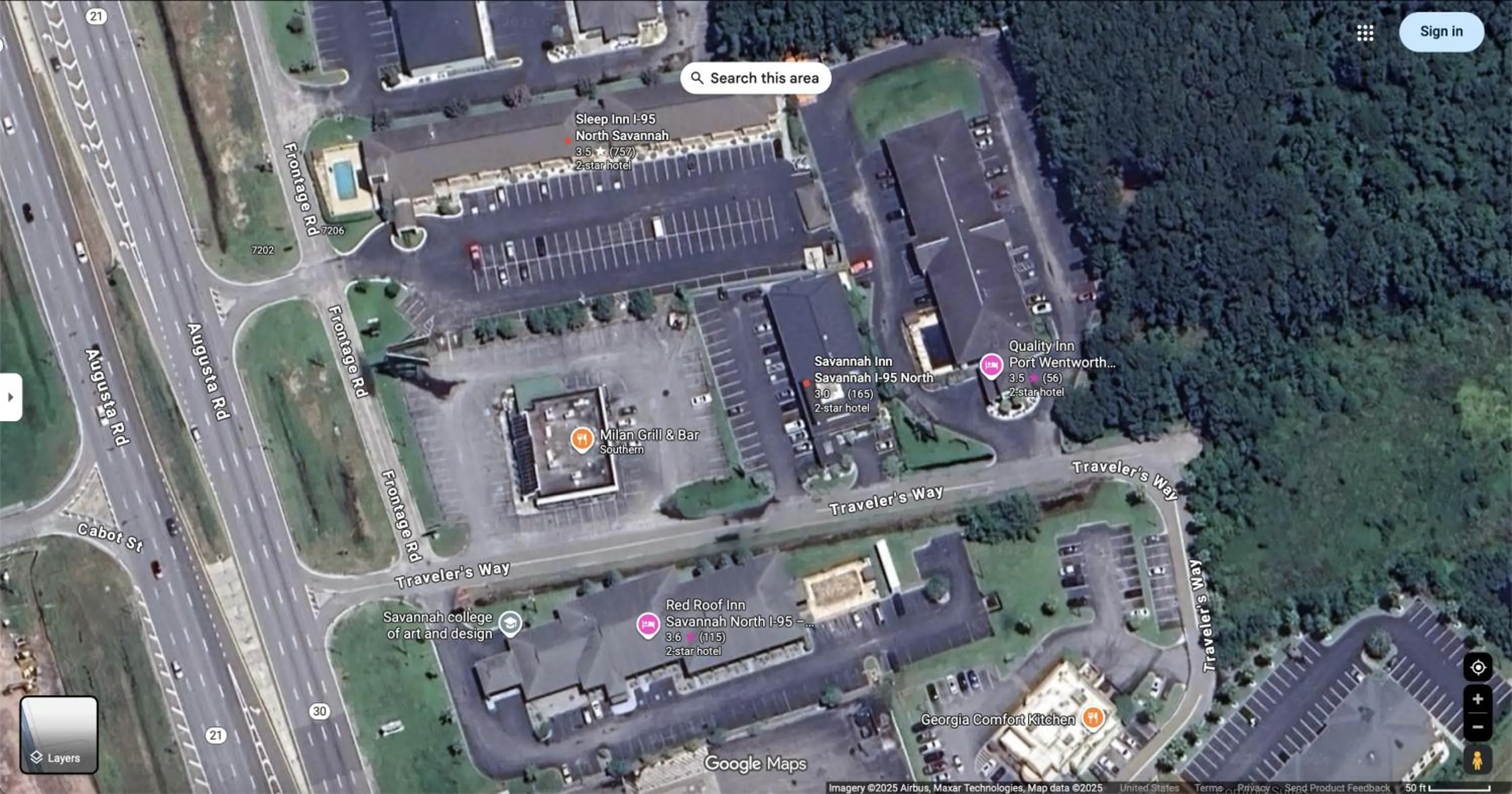 Savannah Inn - Savannah I-95 North