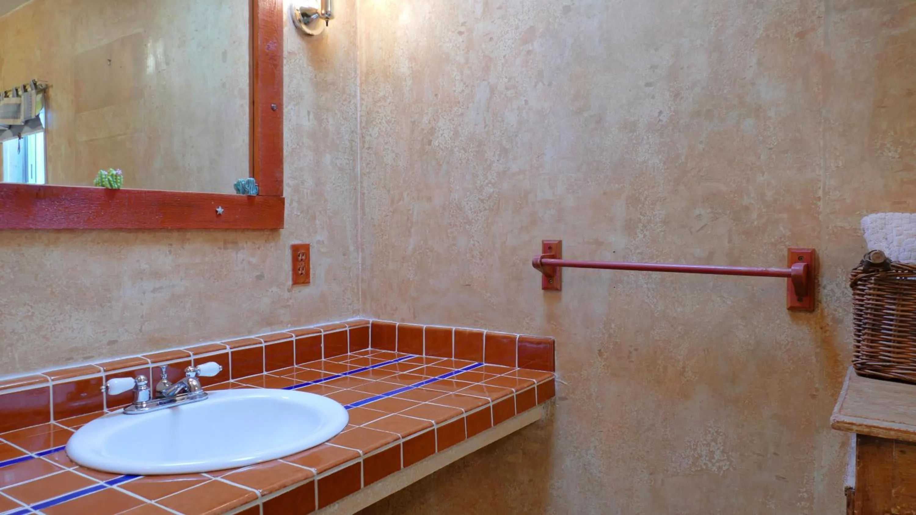 Bathroom in Rancho de la Osa Guest Ranch