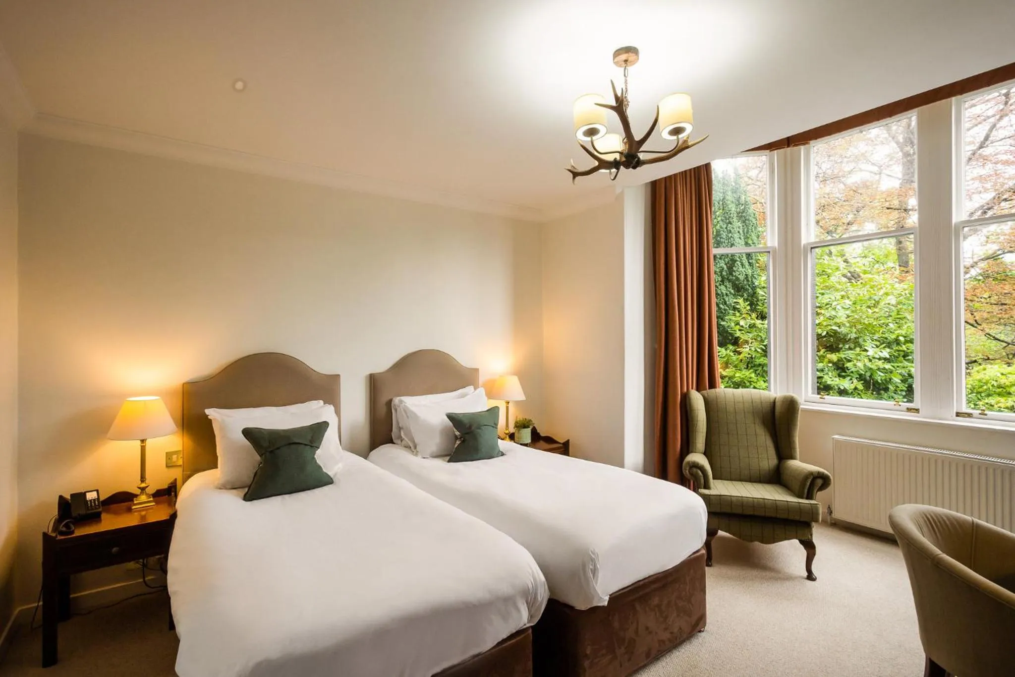 Bedroom, Bed in Craigellachie Hotel of Speyside