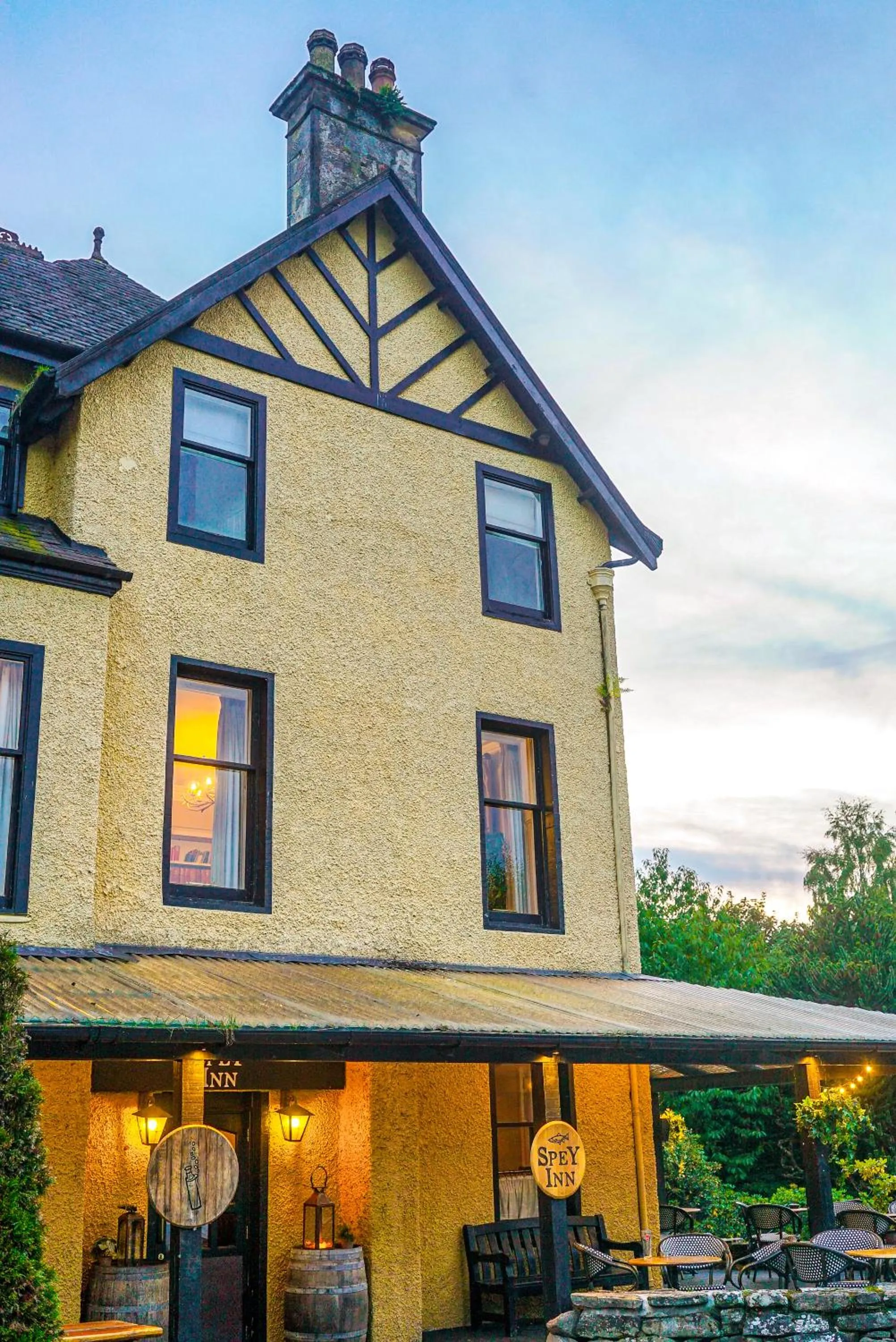 Property building in Craigellachie Hotel of Speyside