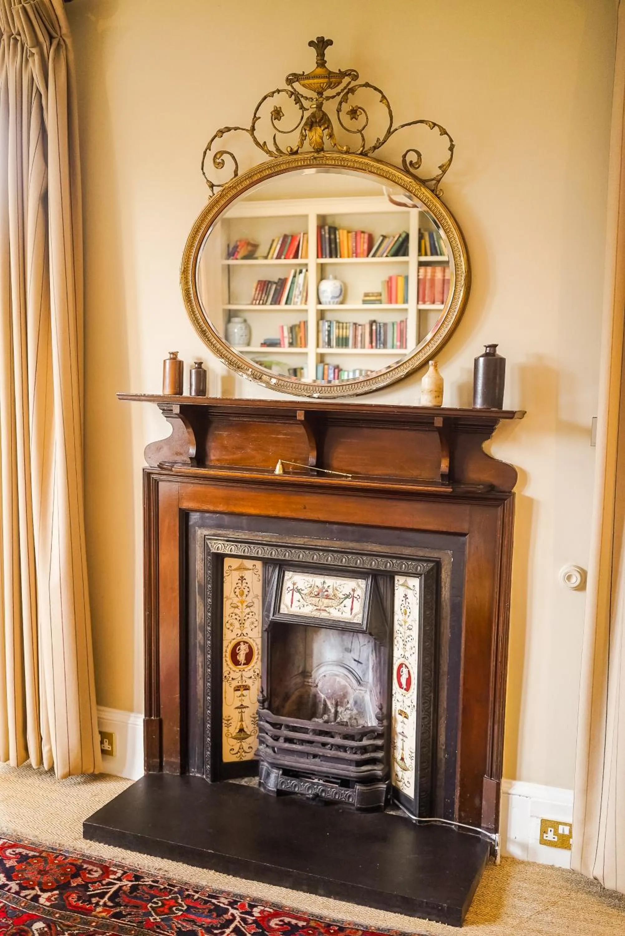 Library in Craigellachie Hotel of Speyside