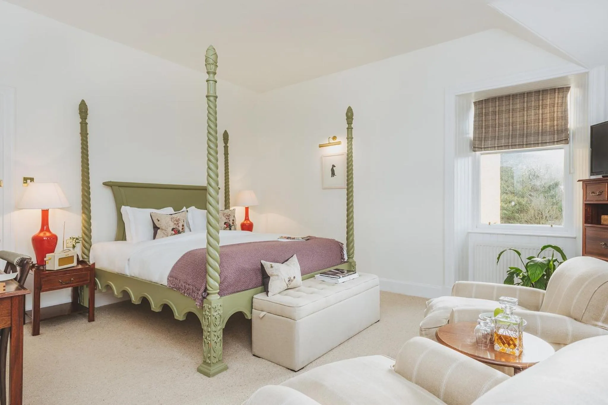 Bedroom, Bed in Craigellachie Hotel of Speyside