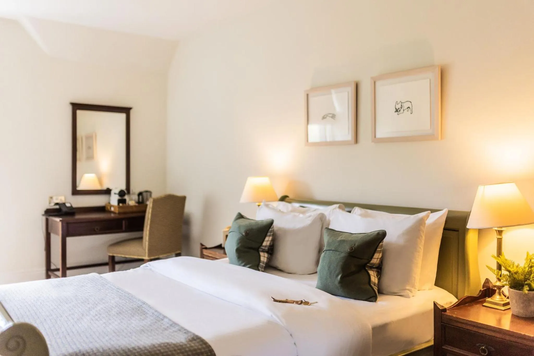 Bedroom, Bed in Craigellachie Hotel of Speyside