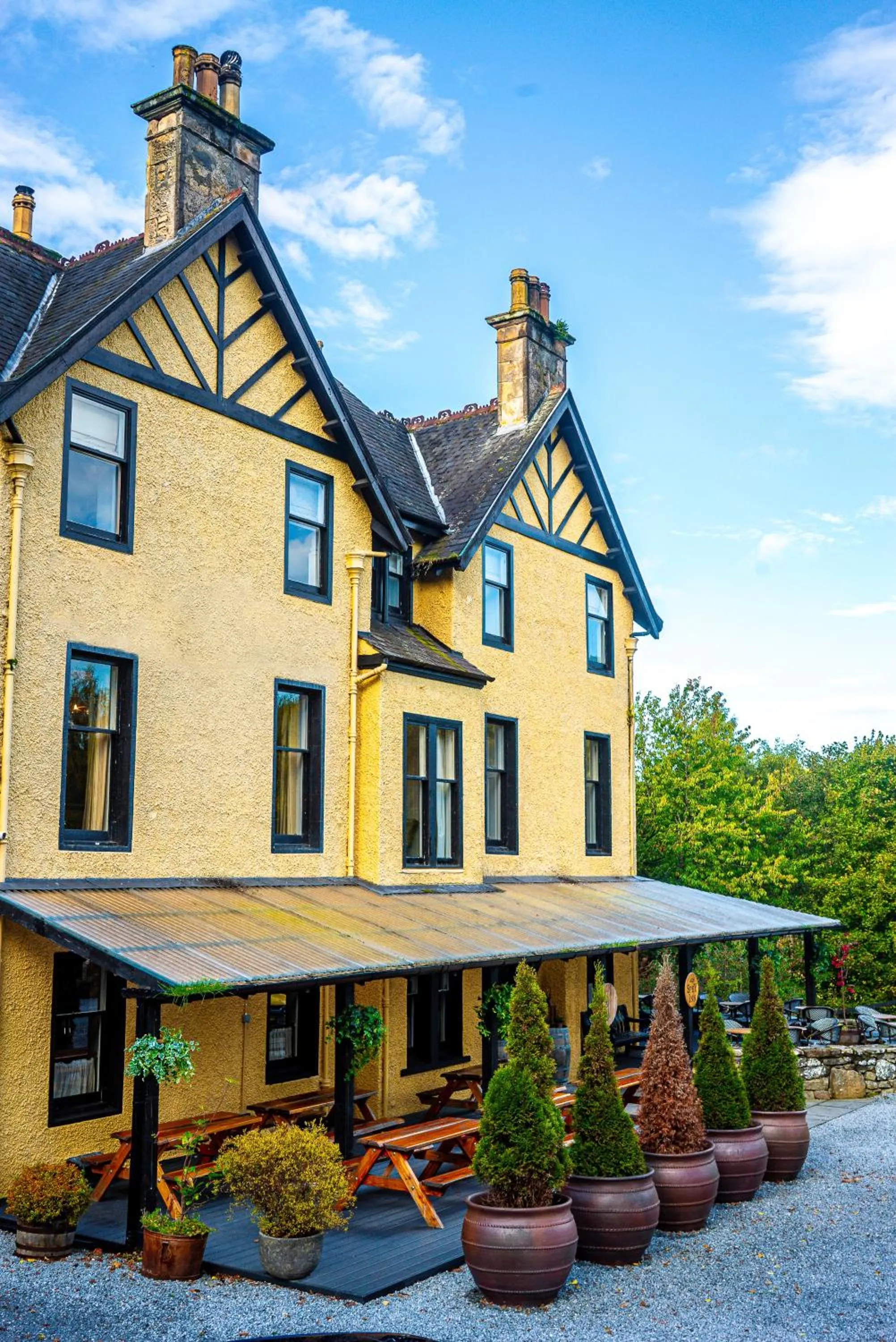 Property building in Craigellachie Hotel of Speyside