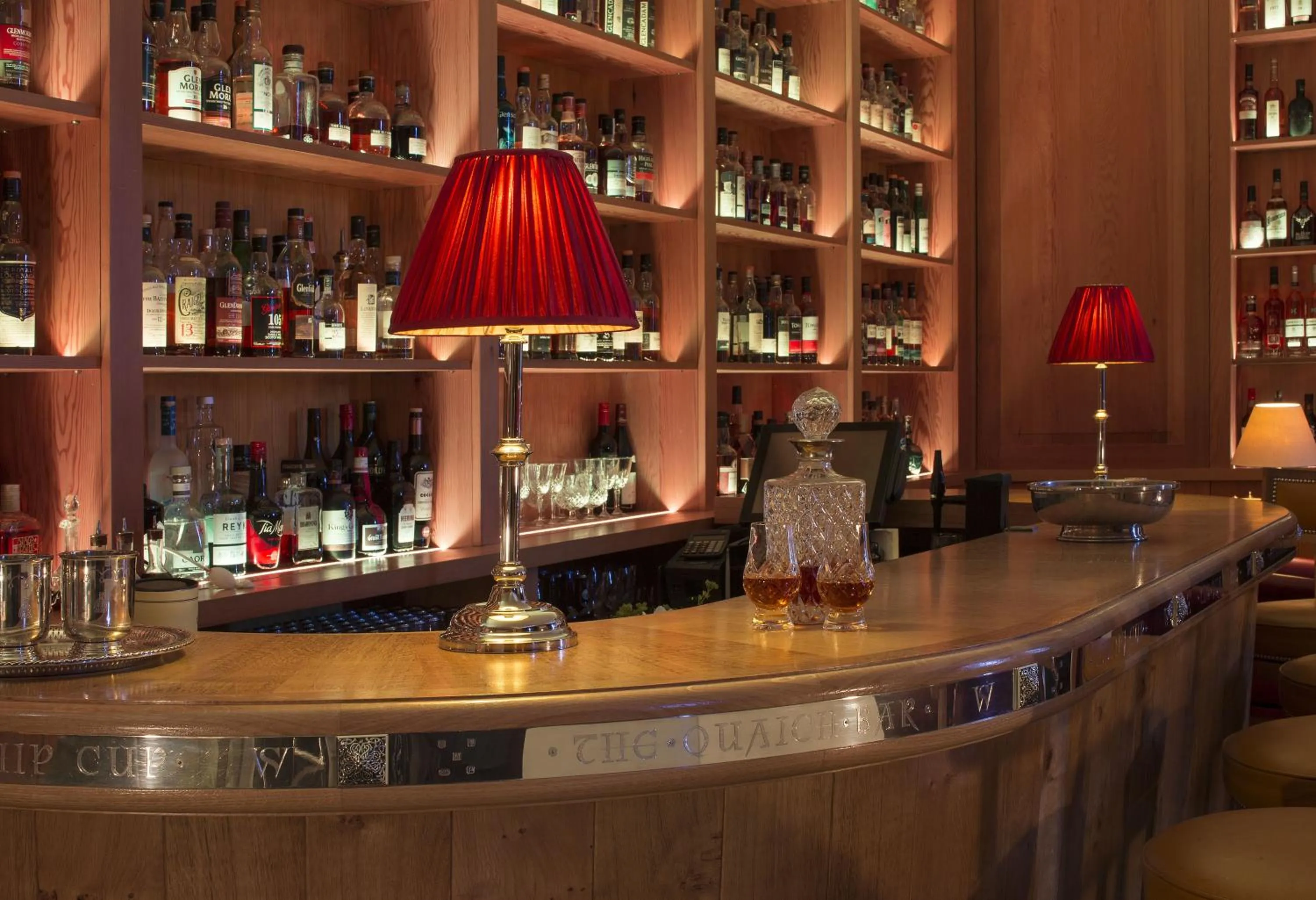 Lounge or bar in Craigellachie Hotel of Speyside