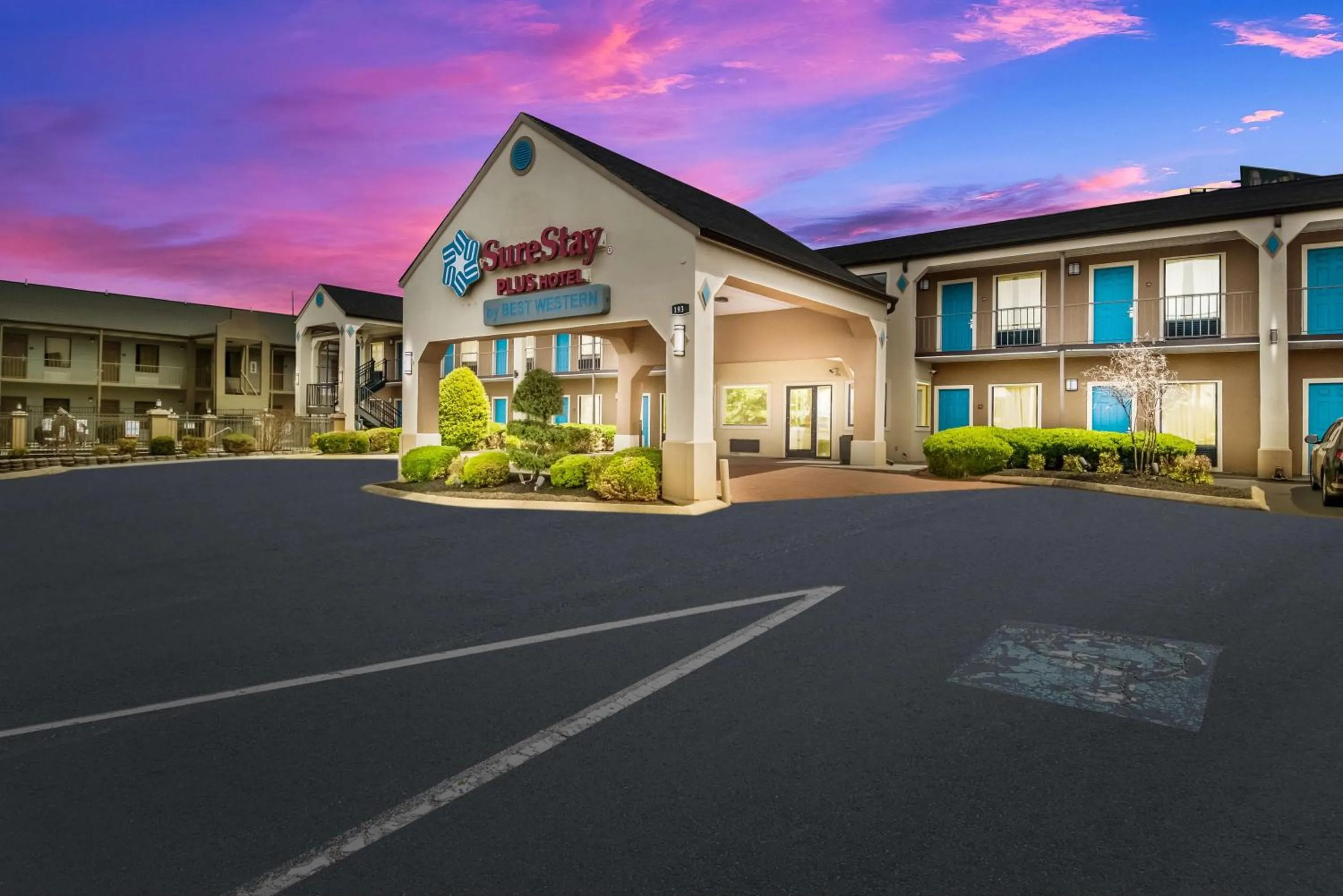 Property building in SureStay Plus Hotel by Best Western Jackson