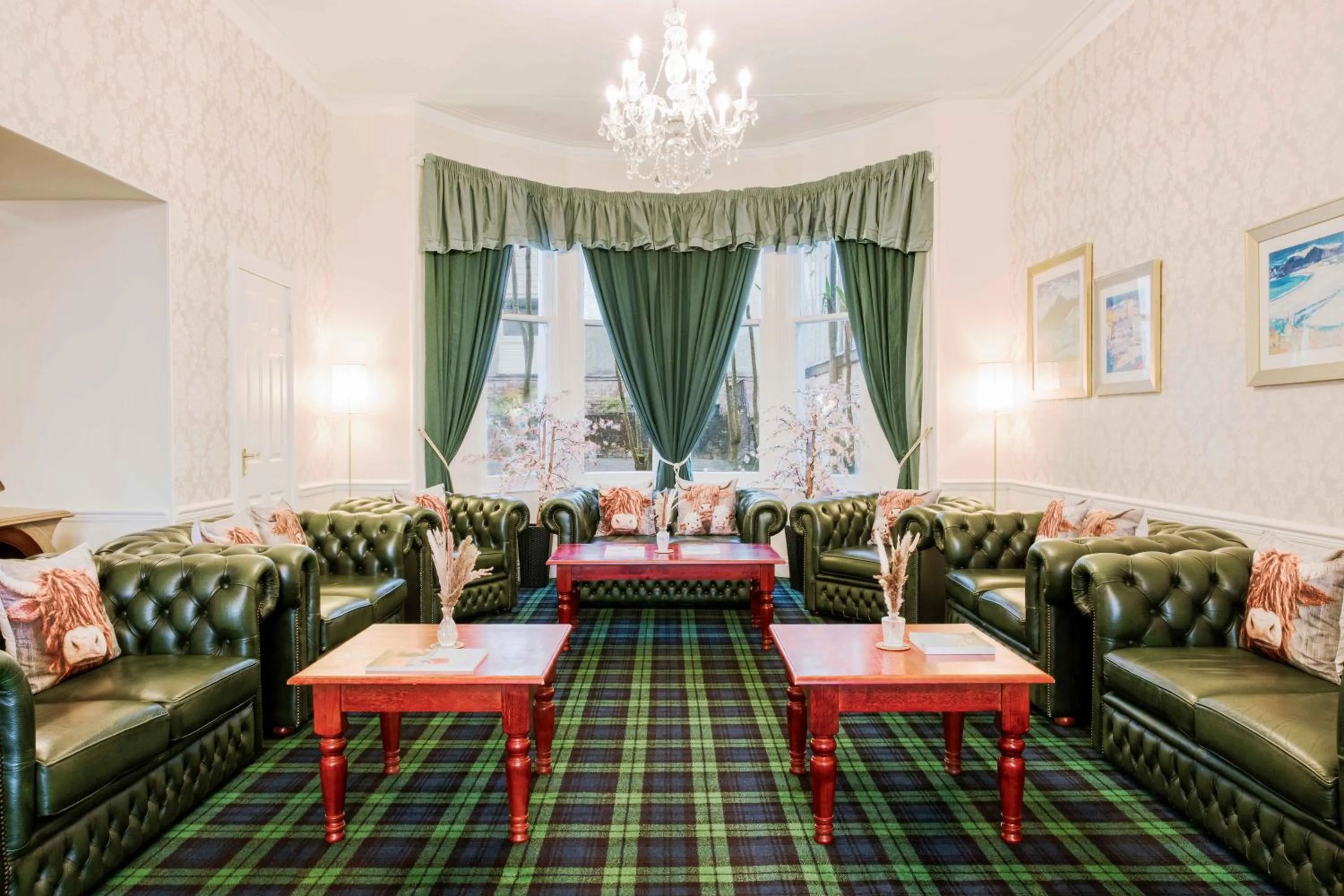 Lobby or reception in Muthu Queens Hotel, Oban