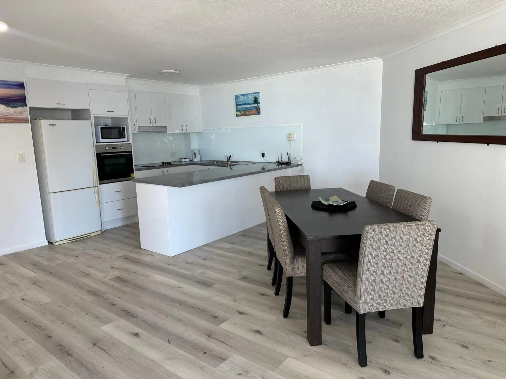 Dining area in Sanctuary Beach Resort