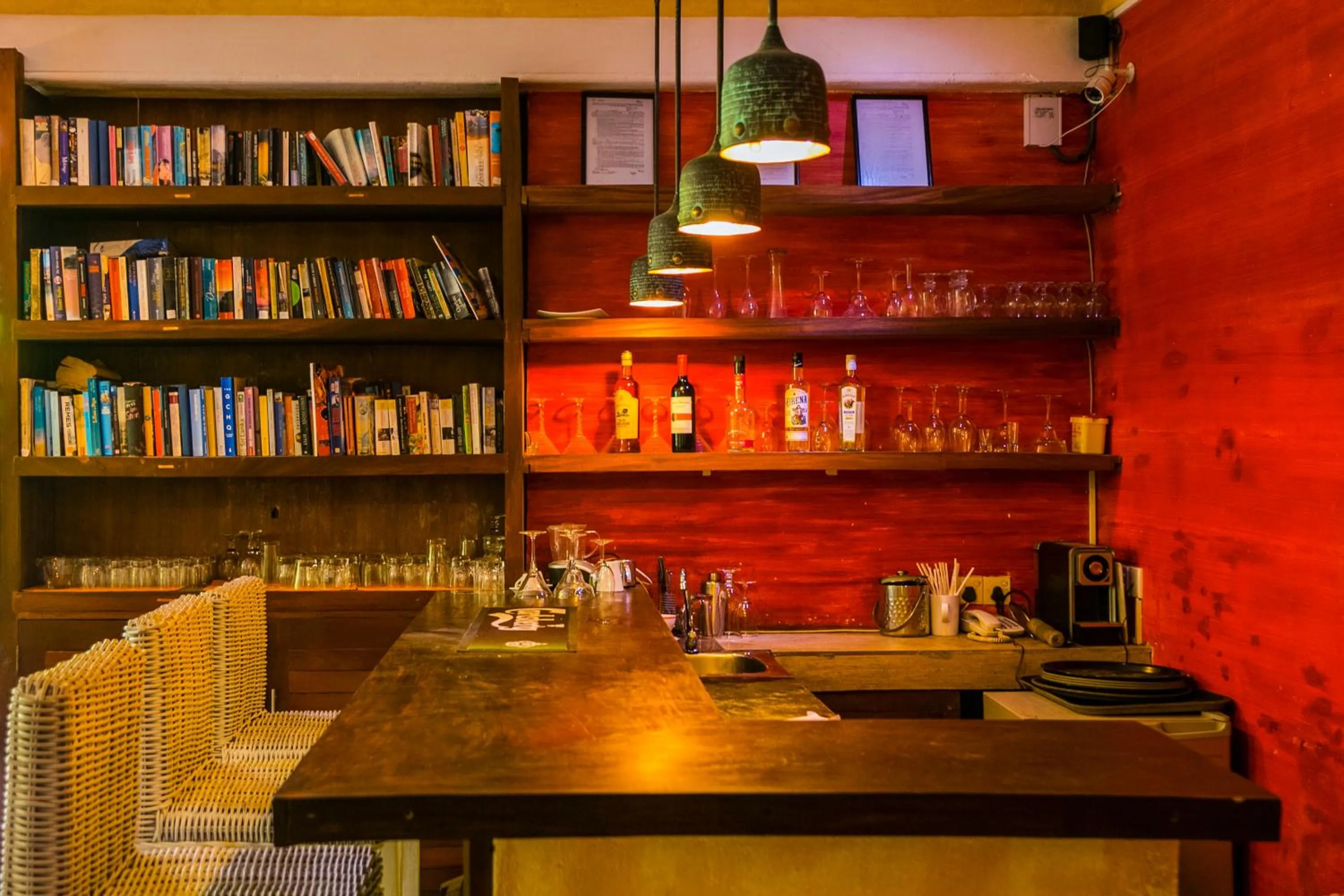 Lounge or bar in Thambapanni Retreat