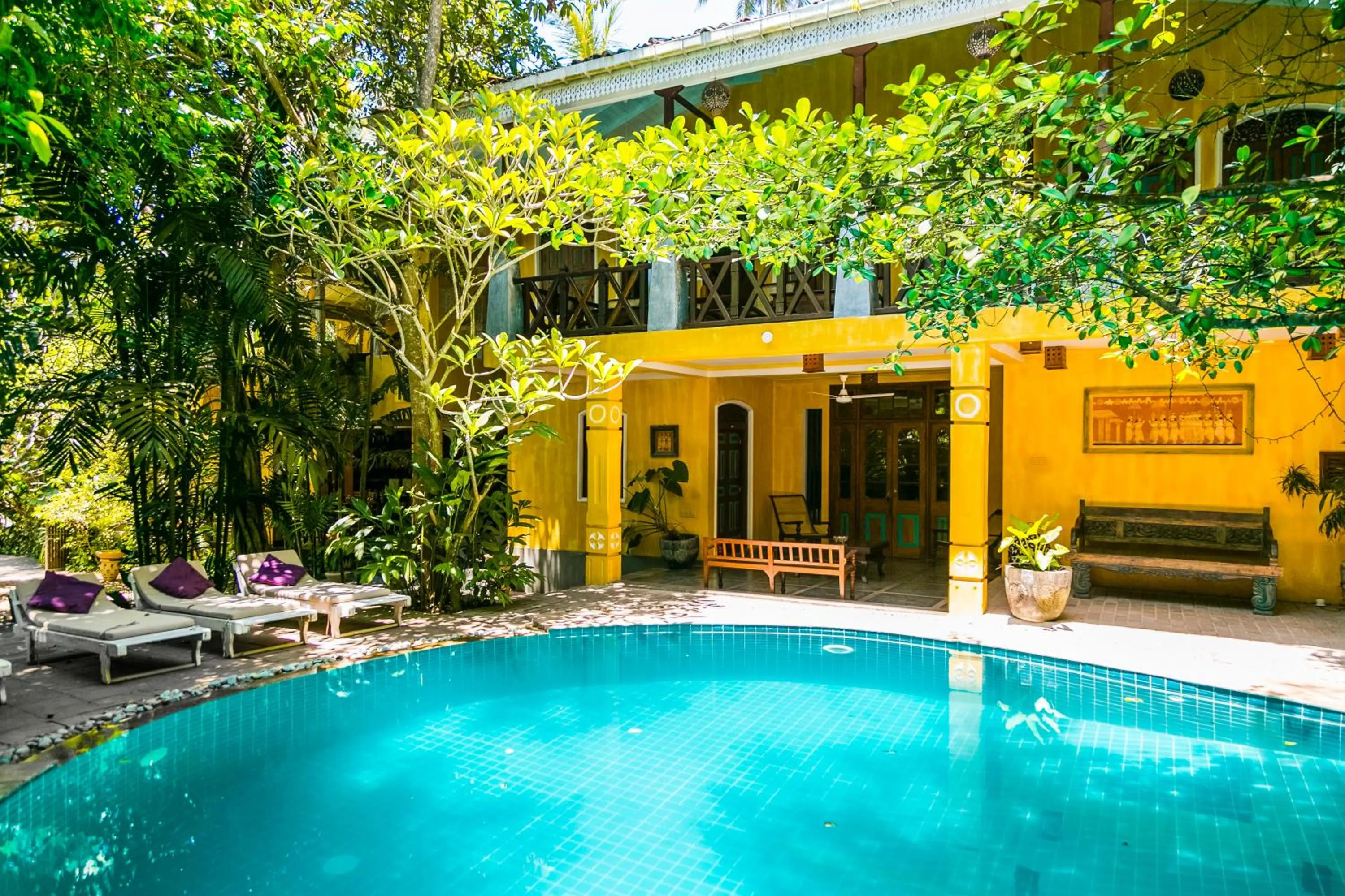 Swimming pool in Thambapanni Retreat