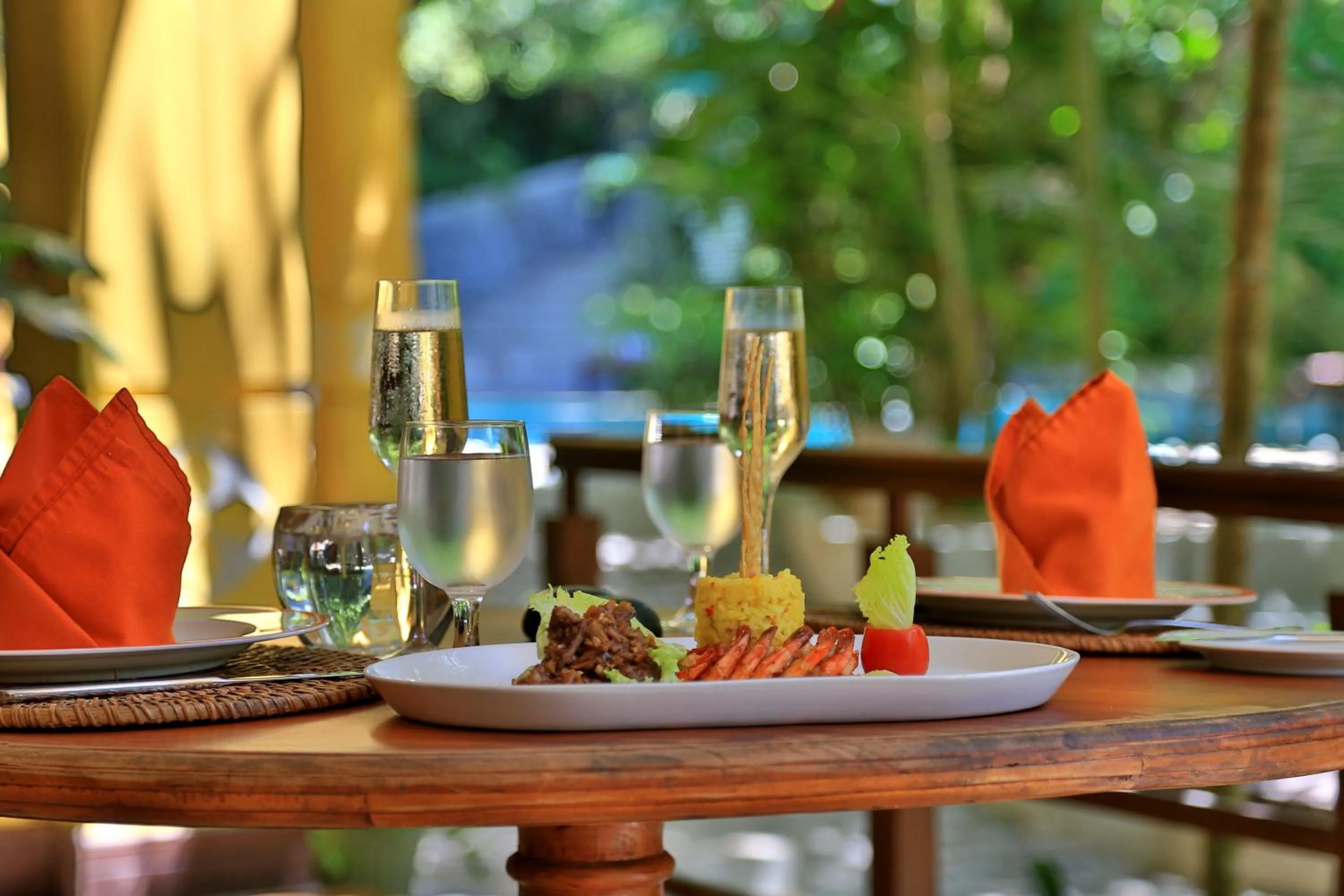 Food and drinks in Thambapanni Retreat