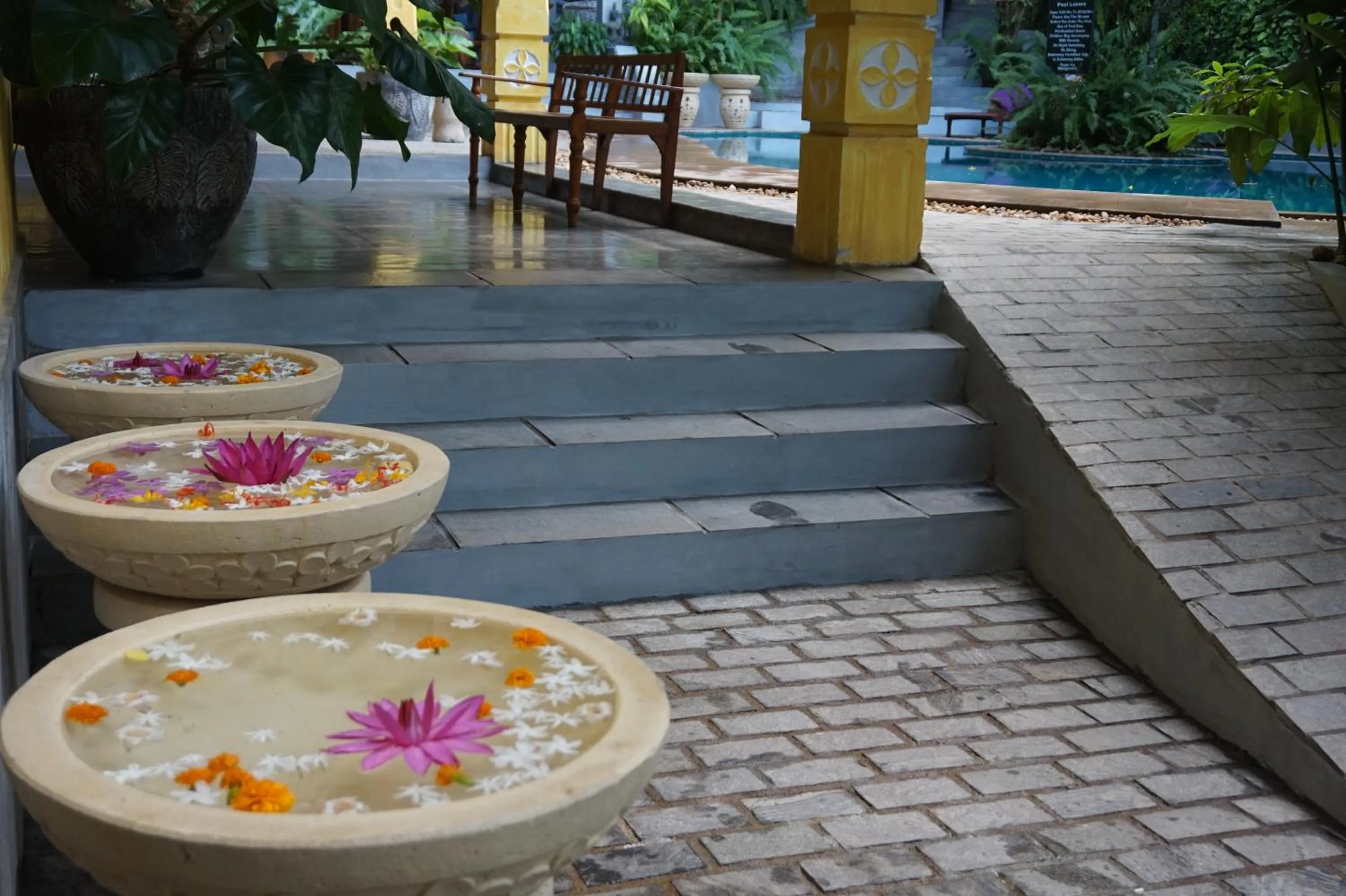 Lobby or reception in Thambapanni Retreat