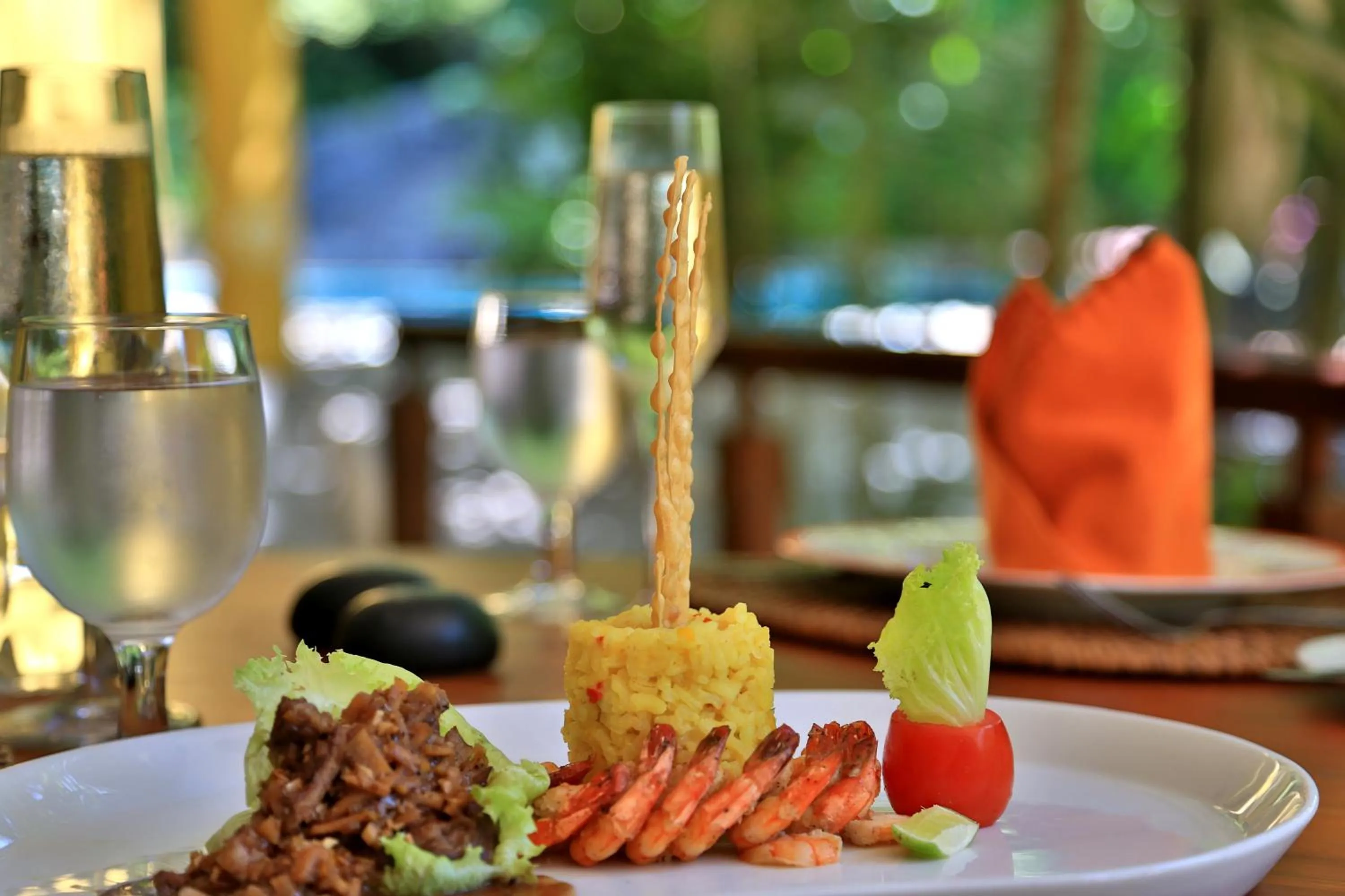 Food and drinks in Thambapanni Retreat